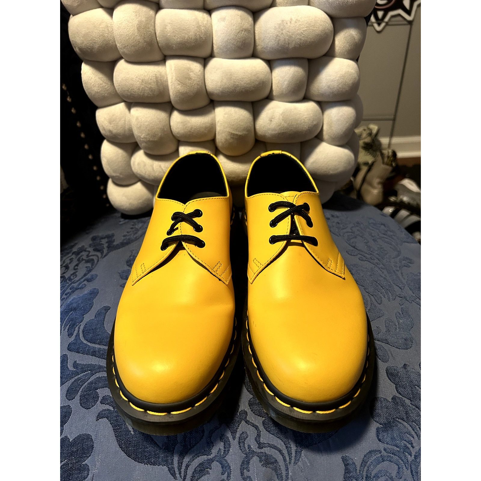 Dr. Martens Dr Martens 1461 Yellow Oxfords size 8/EU 39 Size US 8 / IT 38 - 3 Thumbnail