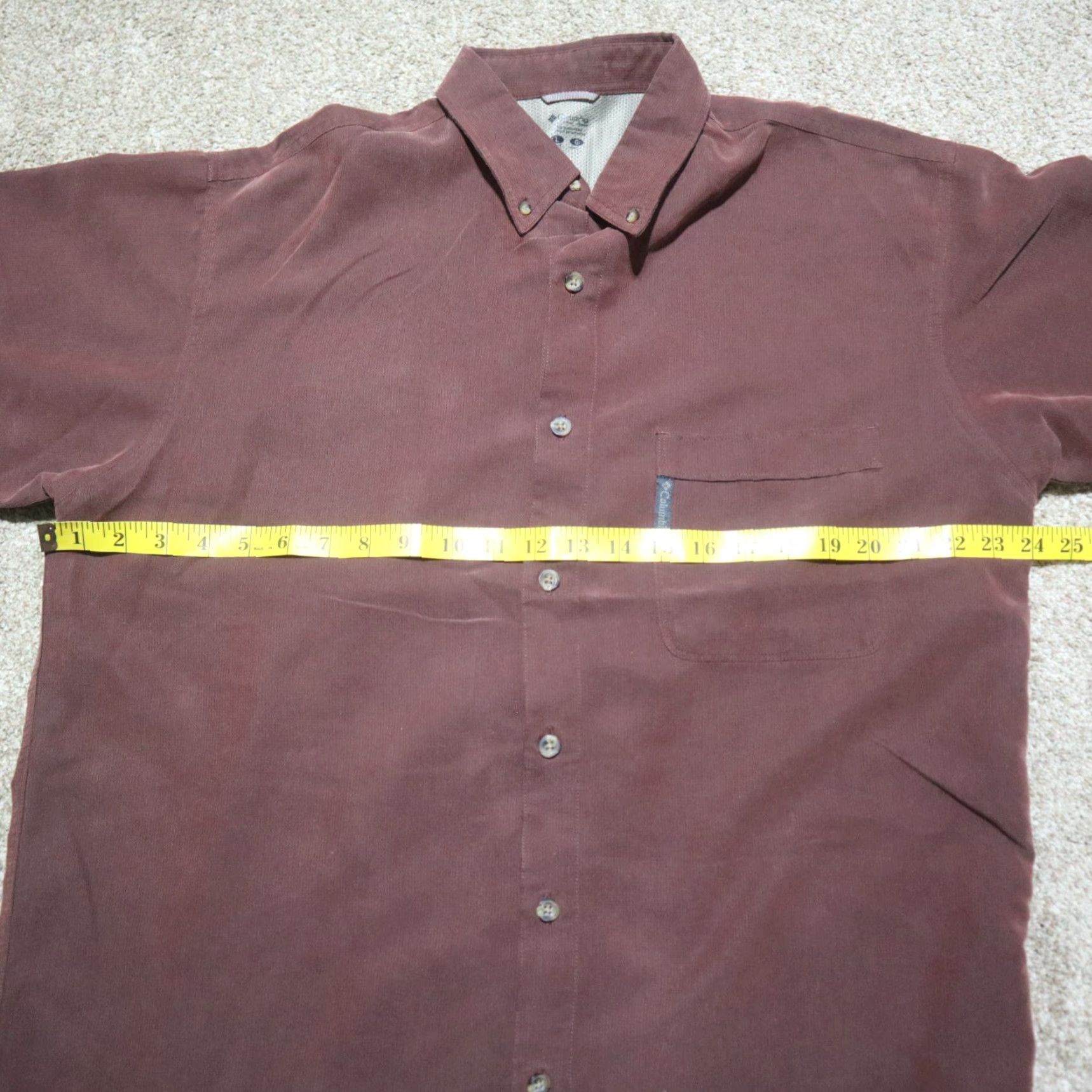Vintage Columbia Shirt Men L Burgandy Check Button-Up Long Sleeve Outdoor Columbia Shirt Men's L Burgandy Check Button-Up Long Sleeve Outdoor Size US L / EU 52-54 / 3 - 4 Thumbnail