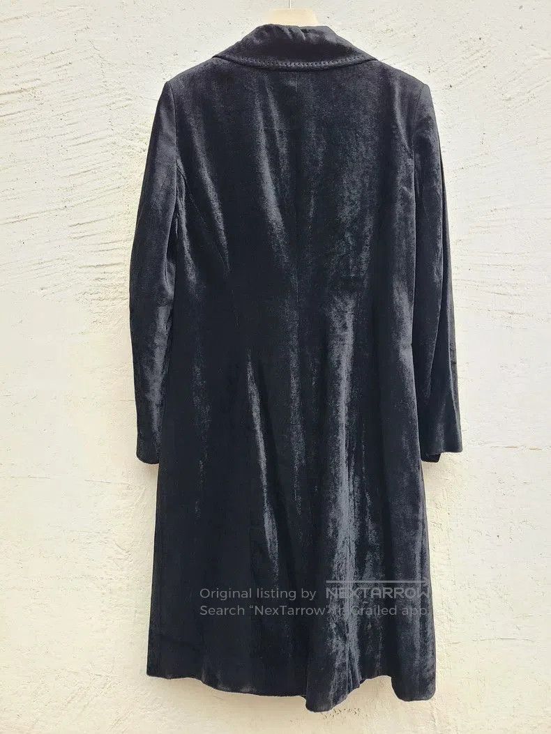 Ann Demeulemeester ann demeulemeester velvet outerwear coat . Size US M / EU 48-50 / 2 - 3 Thumbnail
