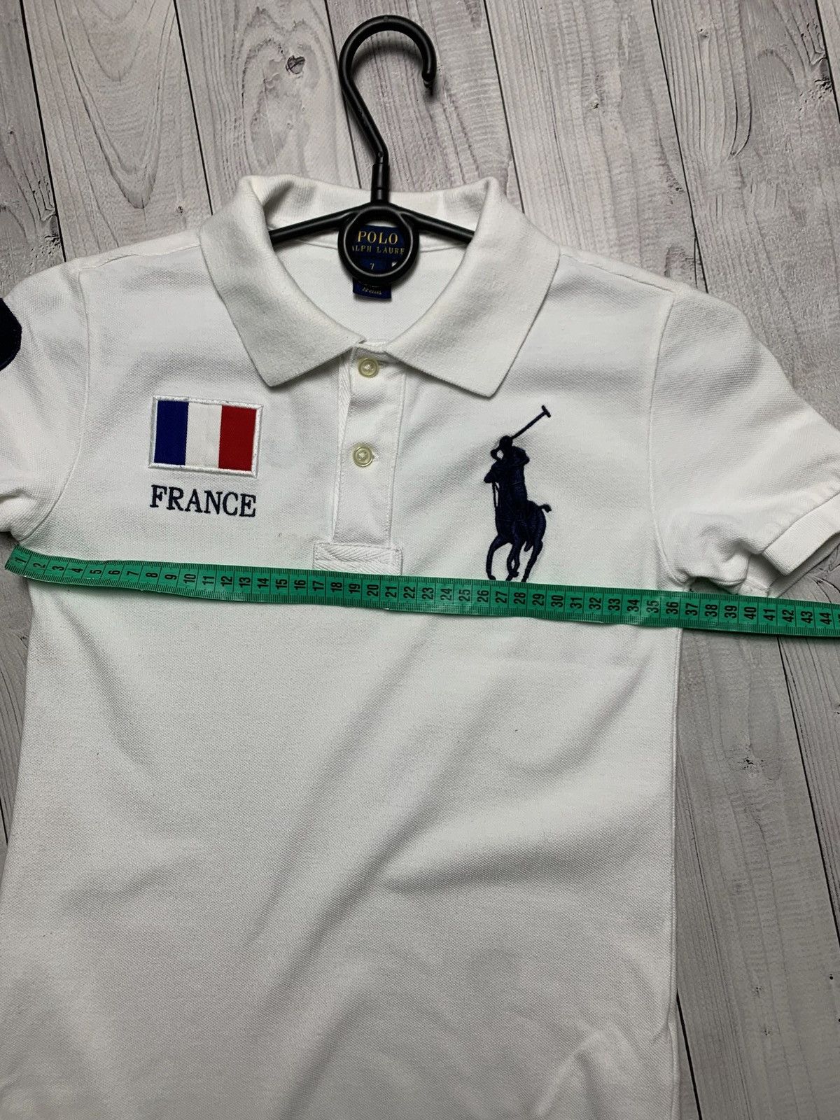 Polo Ralph Lauren × Vintage Vintage polo Ralph Lauren France rare size Kids big logo Size US XXS / EU 40 - 7 Thumbnail
