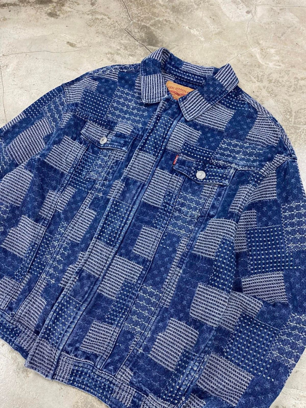 Levi's Levis Korea Exclusive Patch Work Denim Size US L / EU 52-54 / 3 - 2 Thumbnail