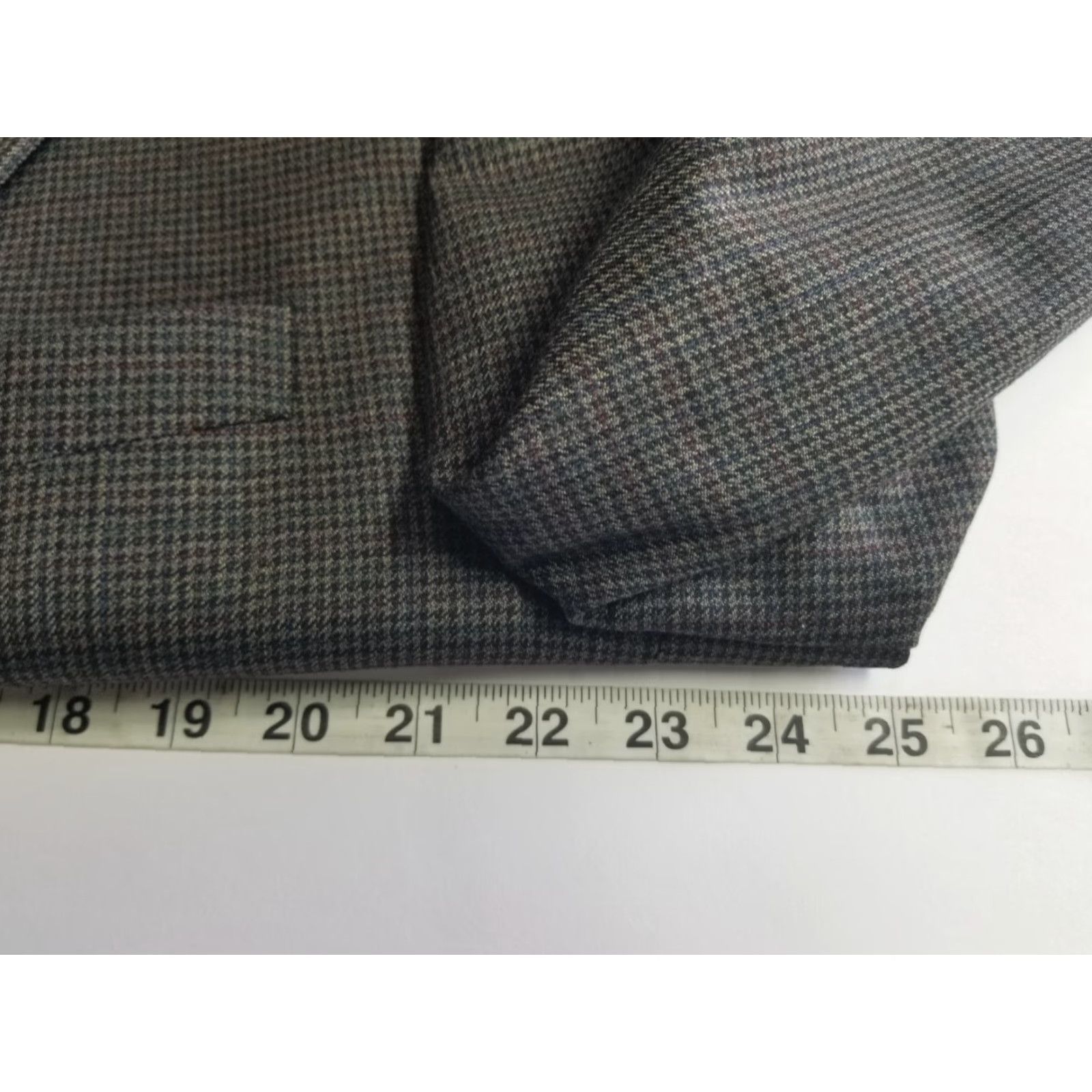 Ralph Lauren LAUREN RALPH LAUREN Sport Jacket Blazer 44R Gray Wool 2 Button Single-Breasted Men Regular 100% Wool Tweed Blazer Sportcoat Size 44R - 4 Thumbnail