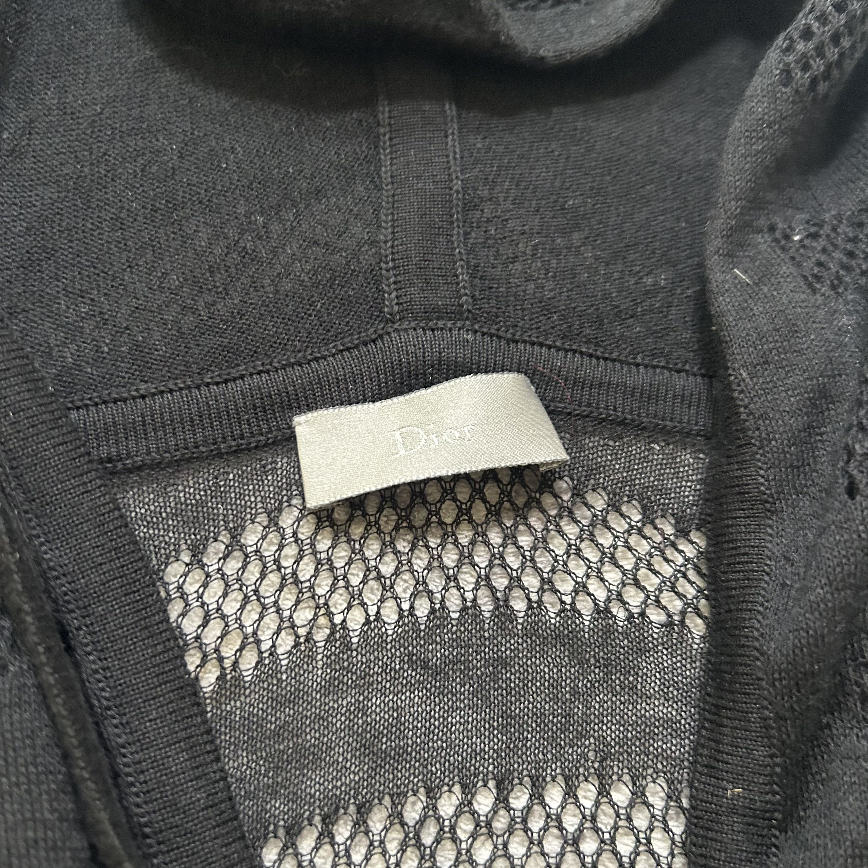 Dior Dior Homme Mesh Hoodie Size US S / EU 44-46 / 1 - 4 Thumbnail