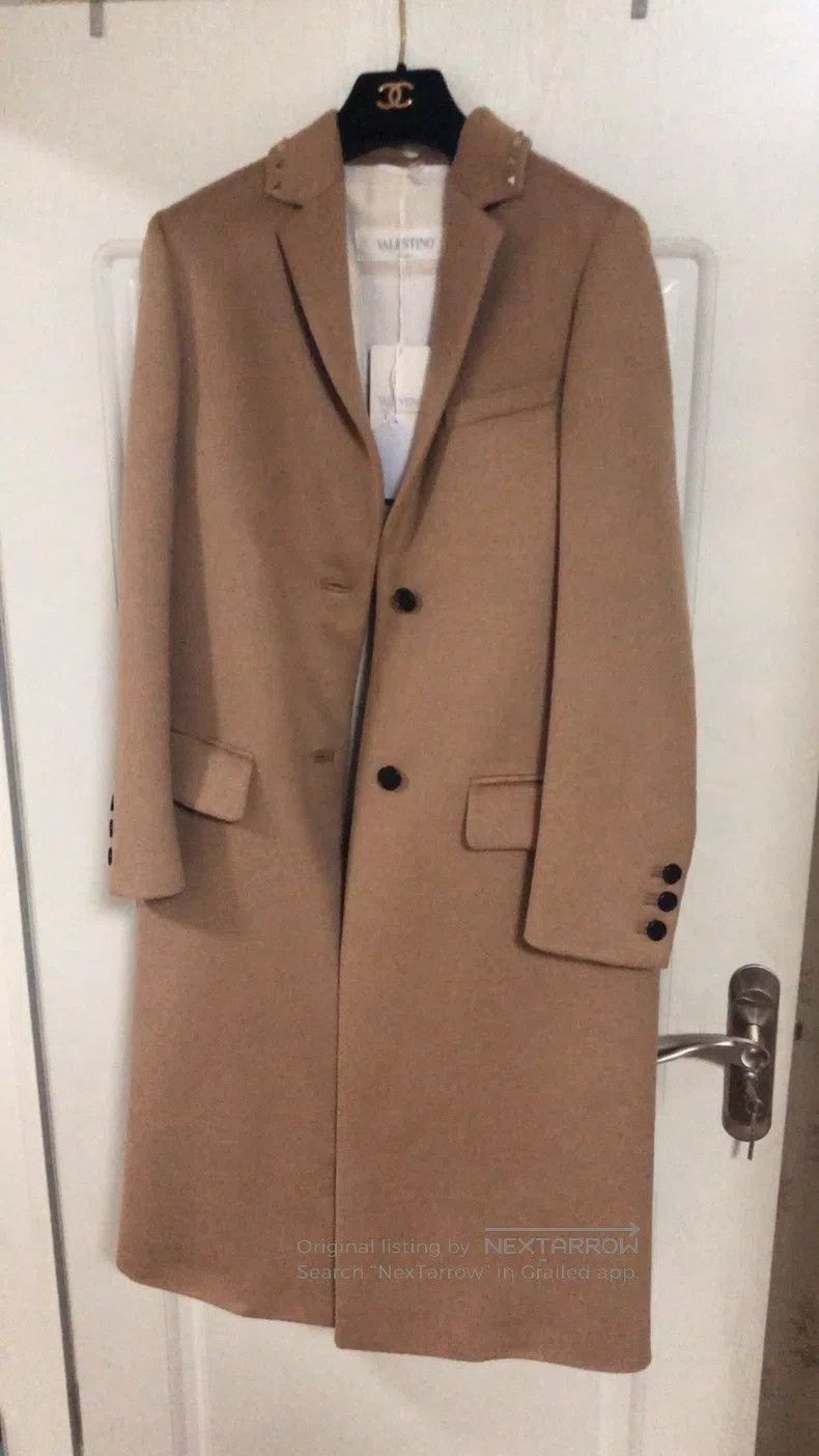 Valentino Valentino Camel coat Size L / US 10 / IT 46 - 1 Thumbnail