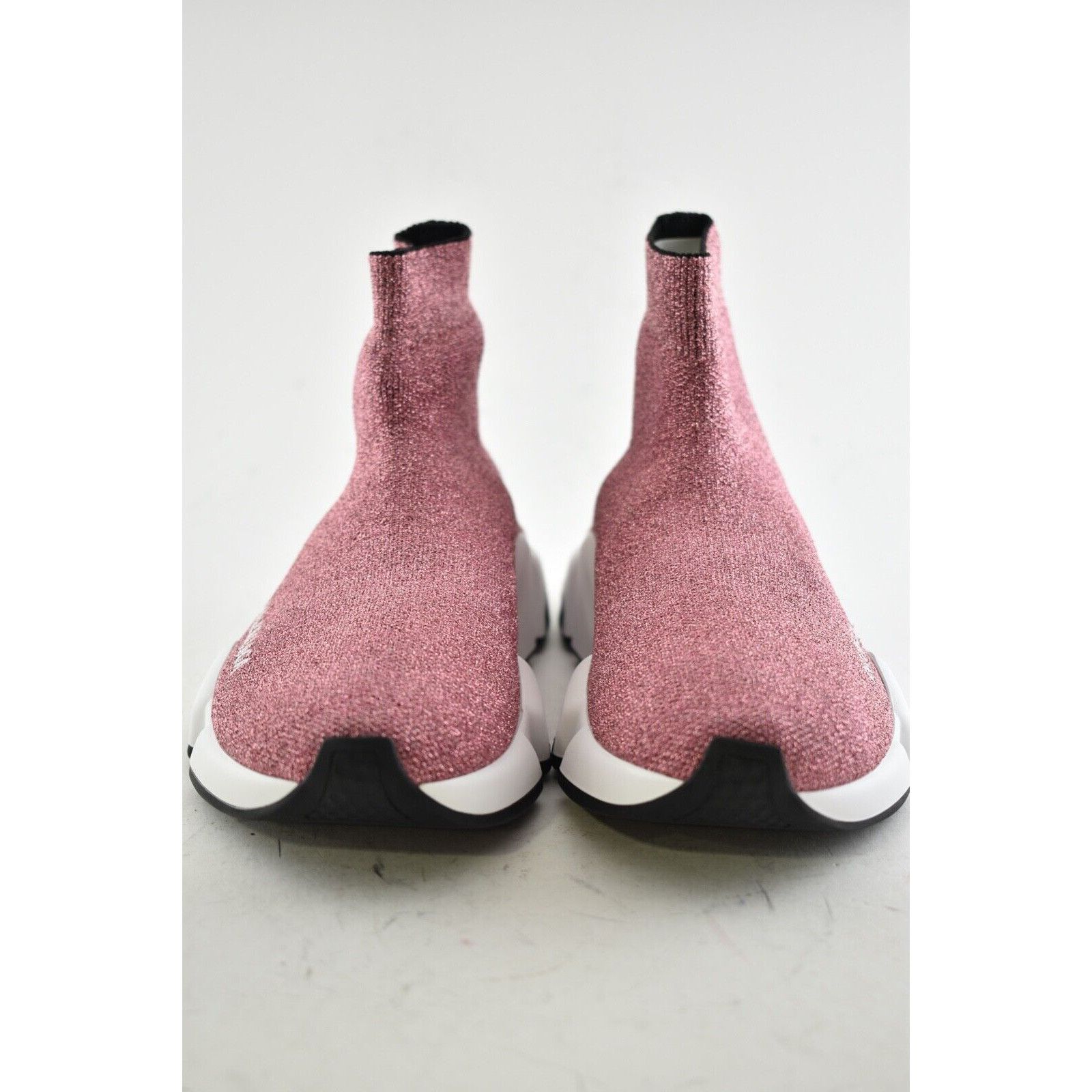 Balenciaga Balenciaga Women Speed Sock Pink Runner Sneakers 42 Size US 12 / IT 42 - 5 Thumbnail