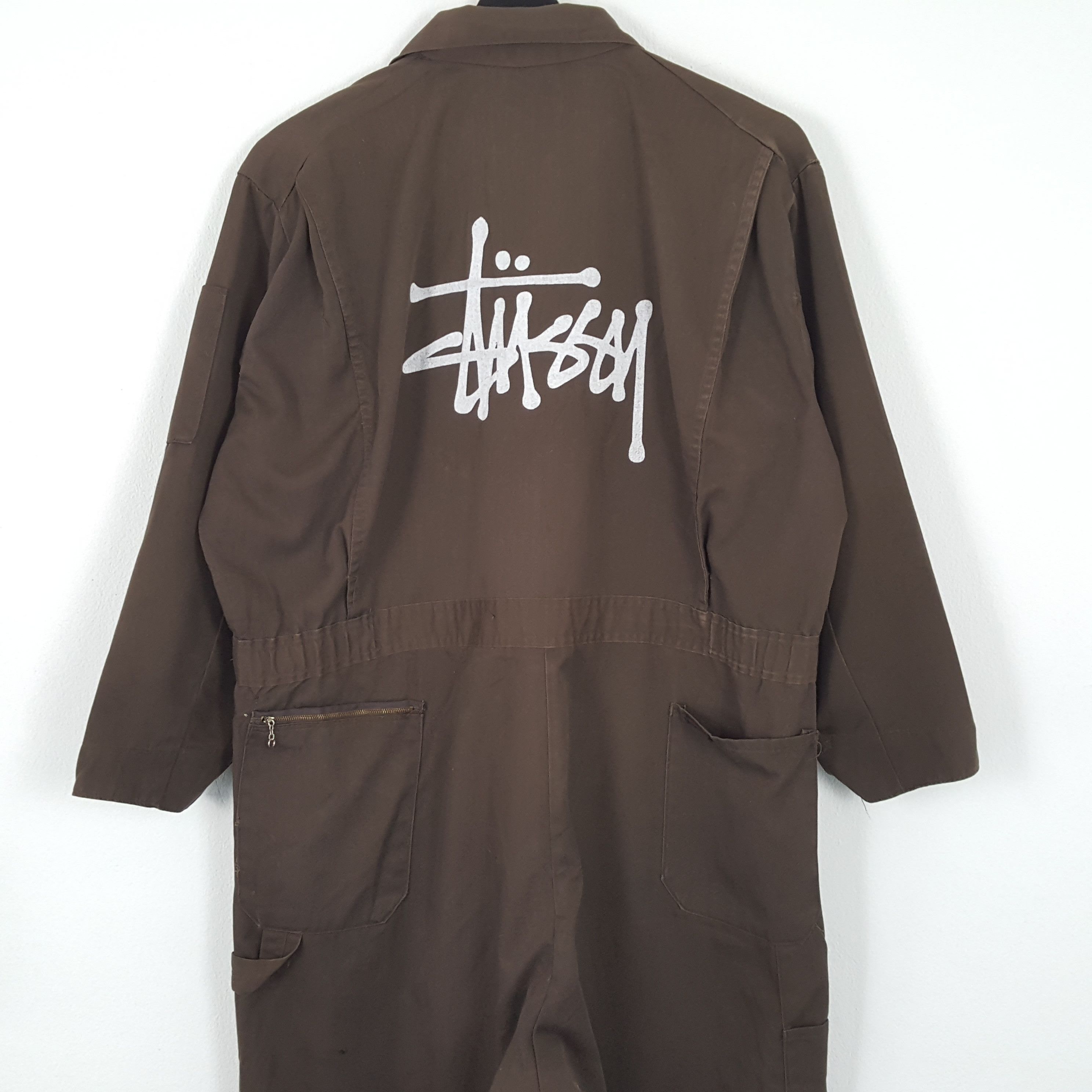 Dickies × Vintage DICKIES X Custom Stussy Art Streetwear Style Coverall Jacket Size US XXL / EU 58 / 5 - 2 Thumbnail