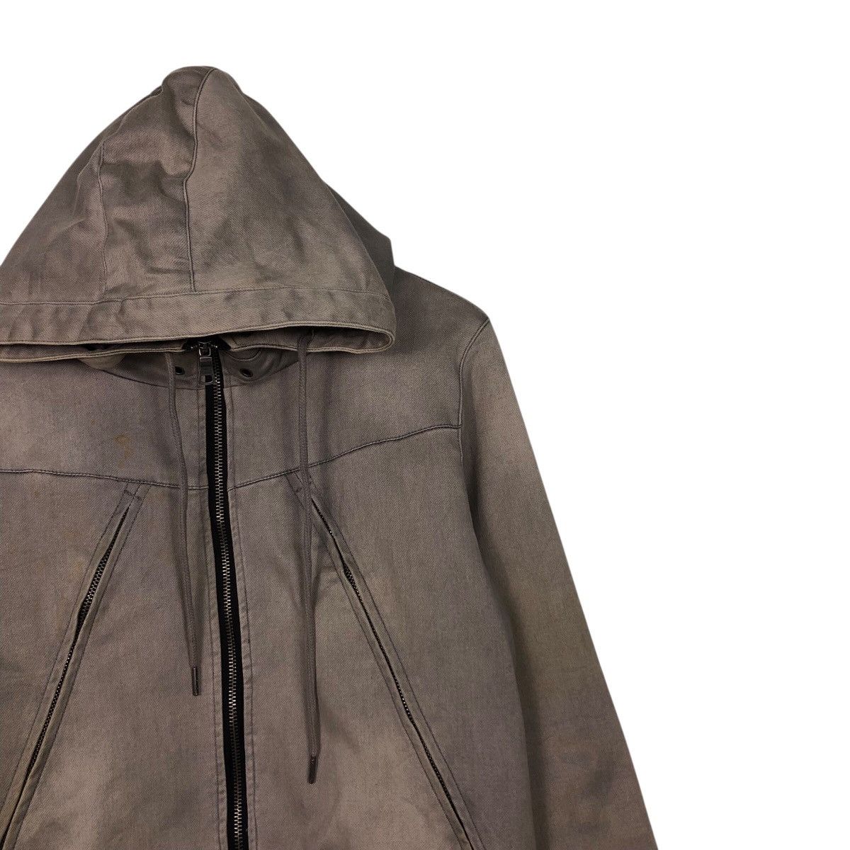 In The Attic In The Attic Archive Diagonal Zip System Hoodie Patina Fade Size US M / EU 48-50 / 2 - 7 Thumbnail
