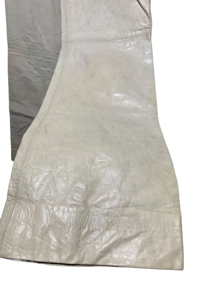 Vintage Vintage acetate flare leather pants made in canada Size US 32 / EU 48 - 8 Thumbnail