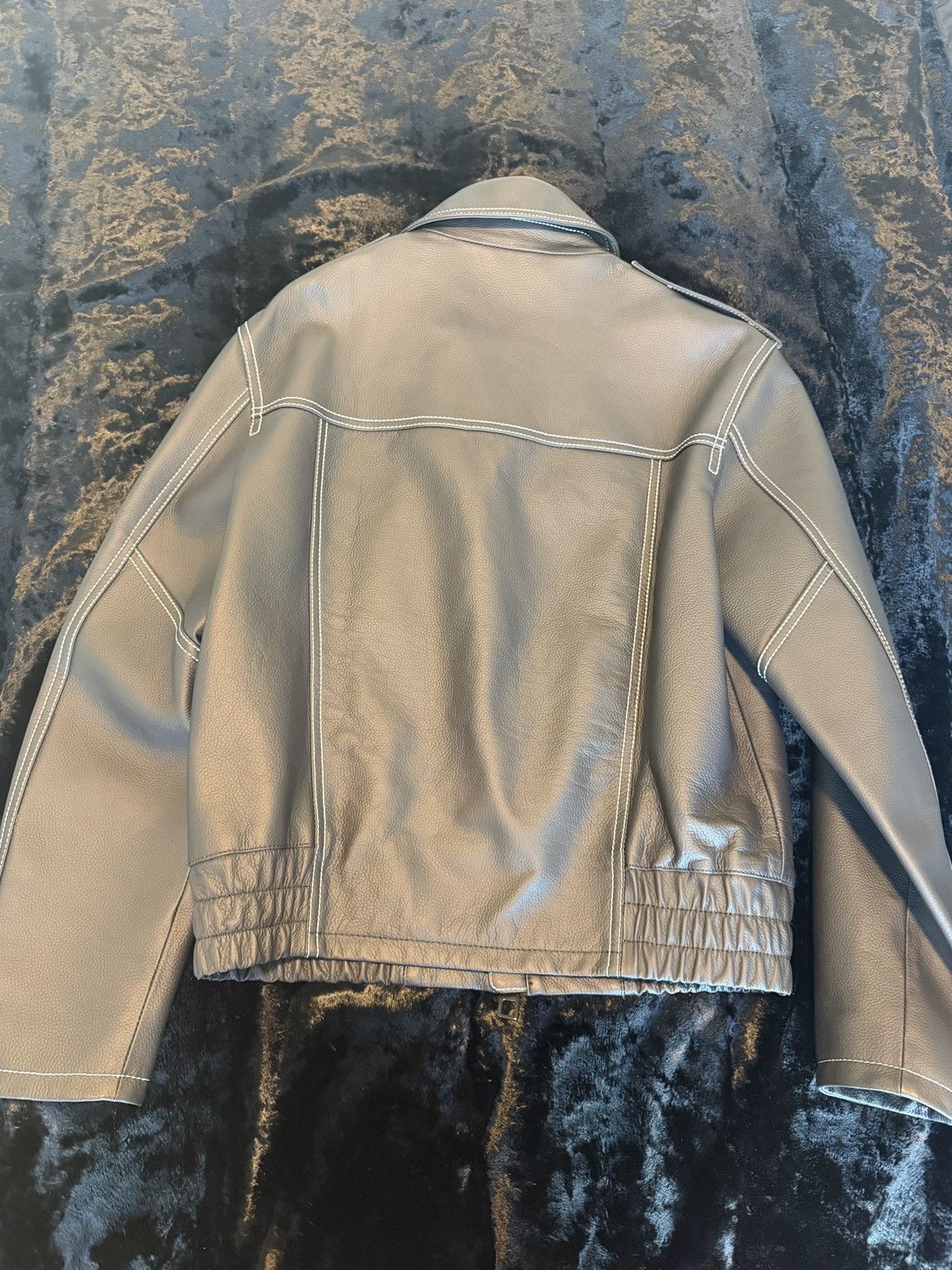 Louis Vuitton Louis Vuitton Frequency Embroidered Leather Jacket Size US M / EU 48-50 / 2 - 4 Thumbnail