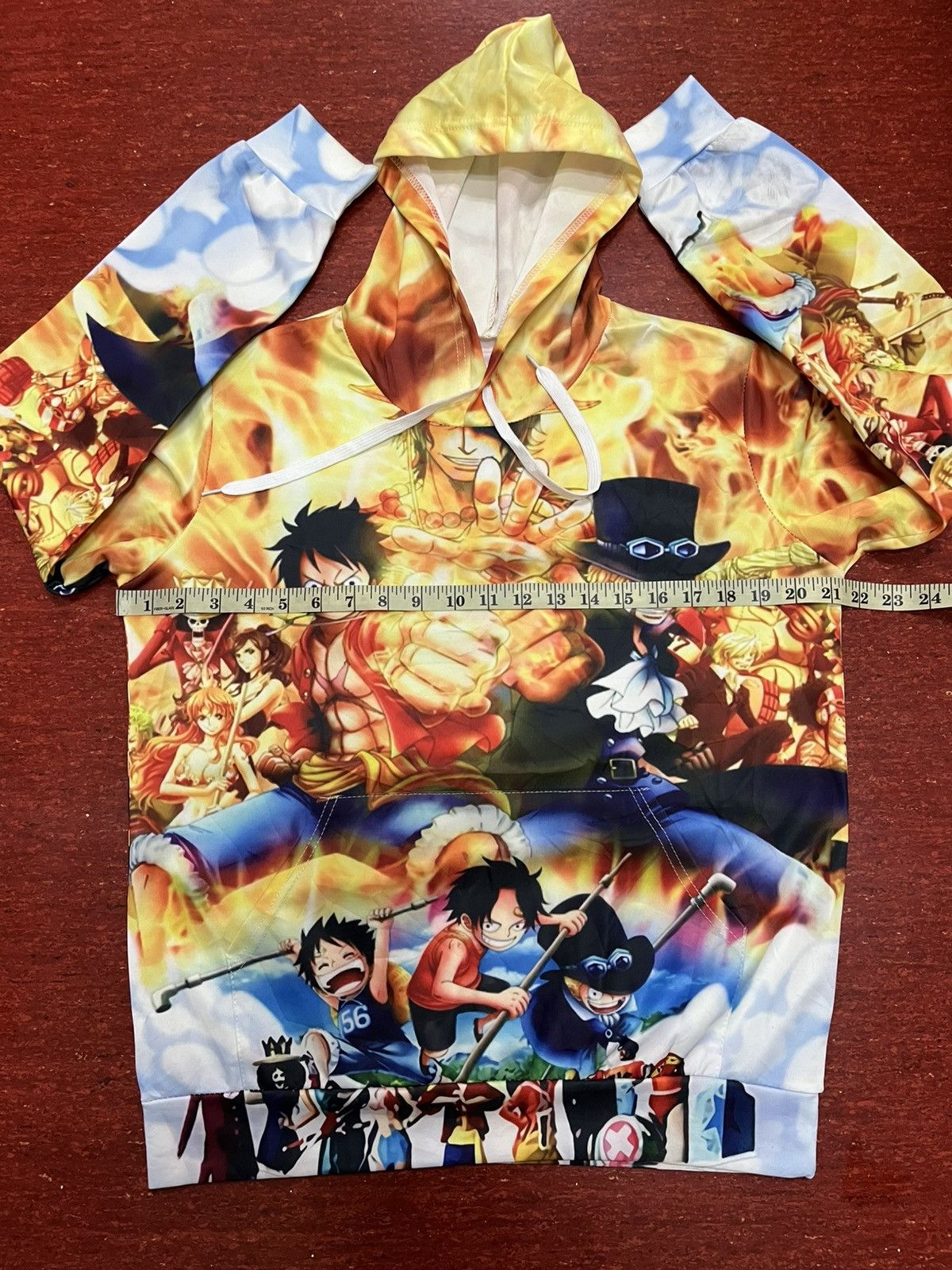 Anime ONE PIECE AOP PULLOVER HODDIE x ANIME JAPAN Size US M / EU 48-50 / 2 - 5 Thumbnail