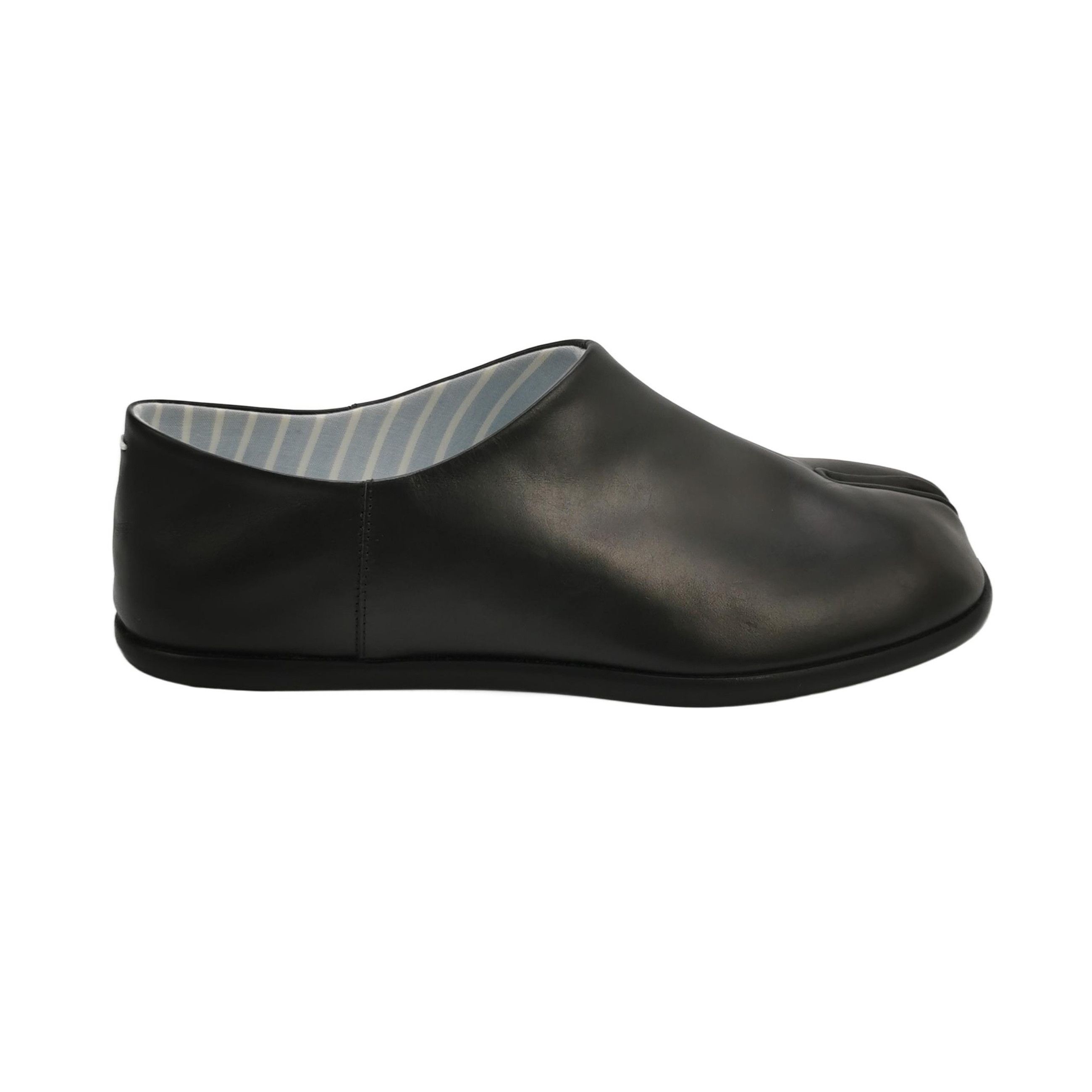 Maison Margiela Maison Margiela Black Tabi Leather Flats Size 37 Size US 7 / IT 37 - 1 Thumbnail