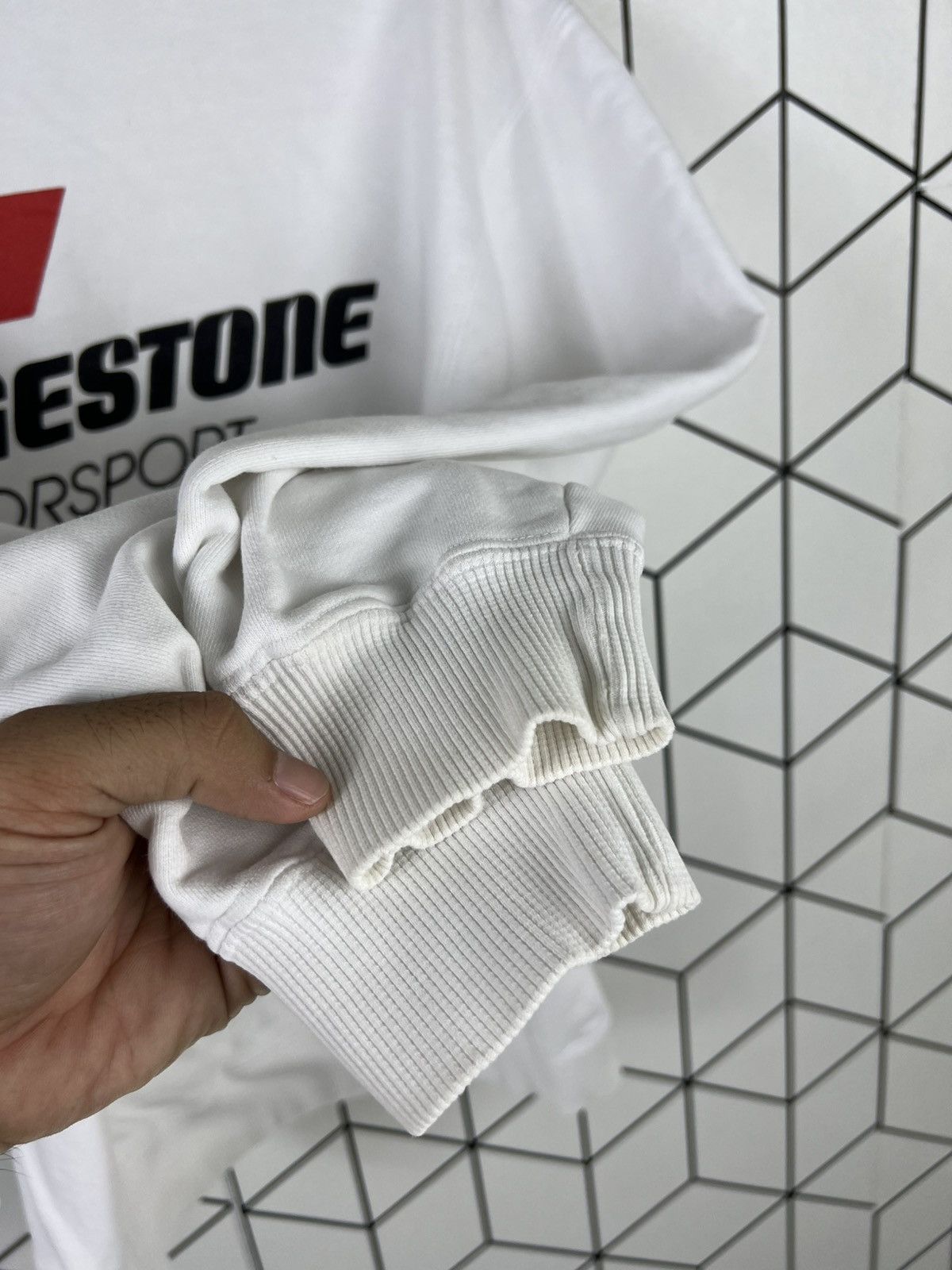 Sports Specialties Vintage 80s Bridgestone Motorsport Racing Sweatshirt Size US M / EU 48-50 / 2 - 3 Thumbnail