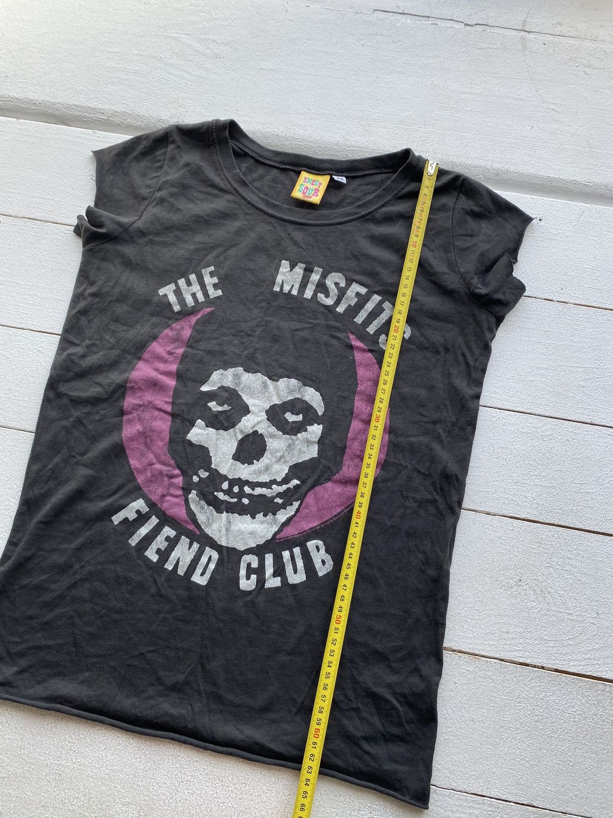 Band Tees × Misfits 00s Misfits Sleeveless 2011 Tee Tank Top Punk opium y2k band Size US XS / EU 42 / 0 - 9 Thumbnail