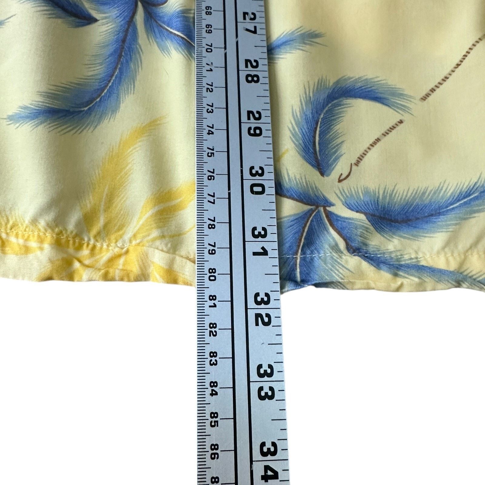 Paradise Found Vintage Paradise Found Hawaiian Shirt XXL Yellow Palm 80s Size US XXL / EU 58 / 5 - 9 Thumbnail