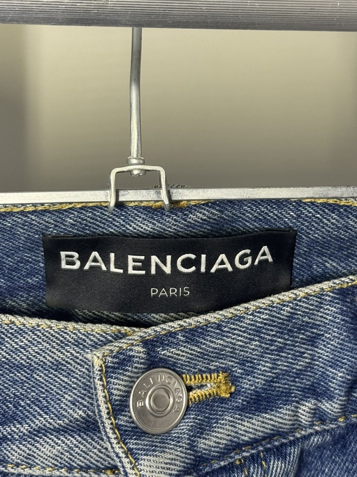Balenciaga ✅Balenciaga distressed slim blue jeans 30 Size US 30 / EU 46 - 5 Thumbnail