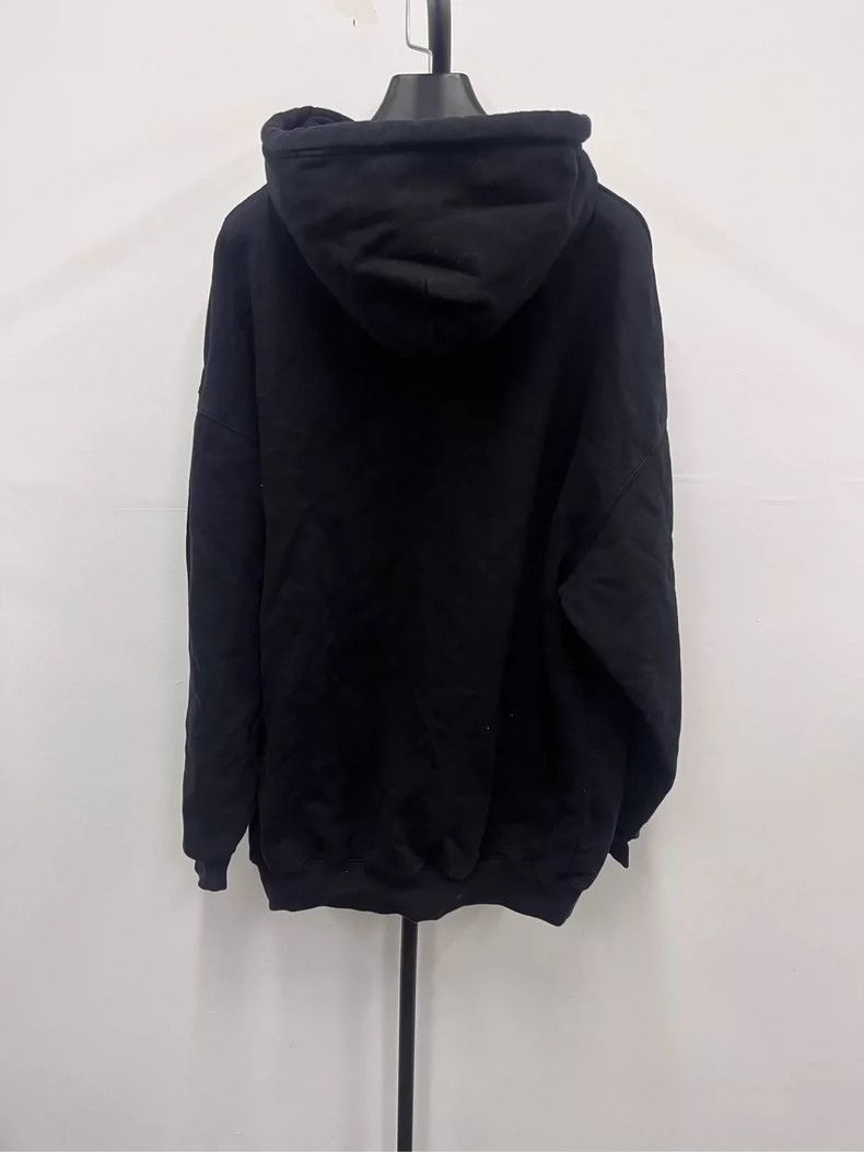 Balenciaga Balenciaga Black Hoodie with Logo-2505 Size US XS / EU 42 / 0 - 2 Thumbnail