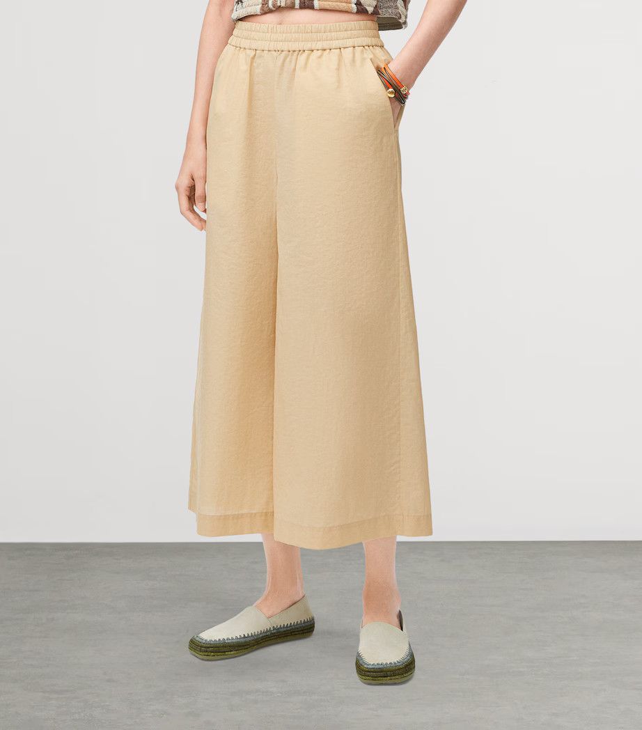 Loewe o1w1db10426 Trousers in Beige Size 26" / US 2 / IT 38 - 1 Thumbnail