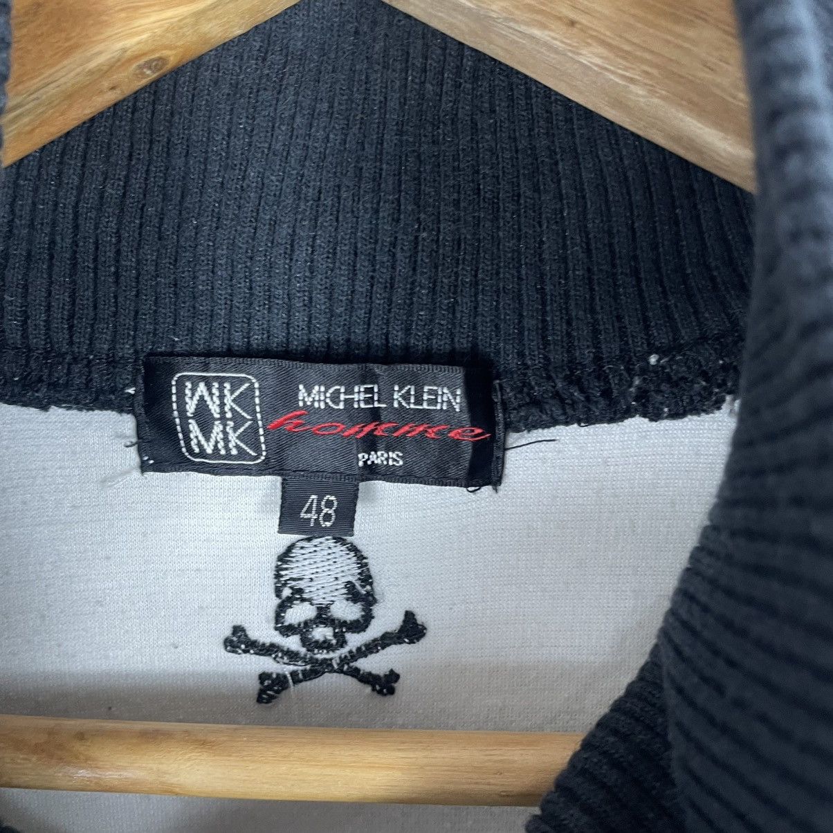 Michel Klein Michel Klein Homme Knitted Skull Sweater Size US M / EU 48-50 / 2 - 6 Thumbnail