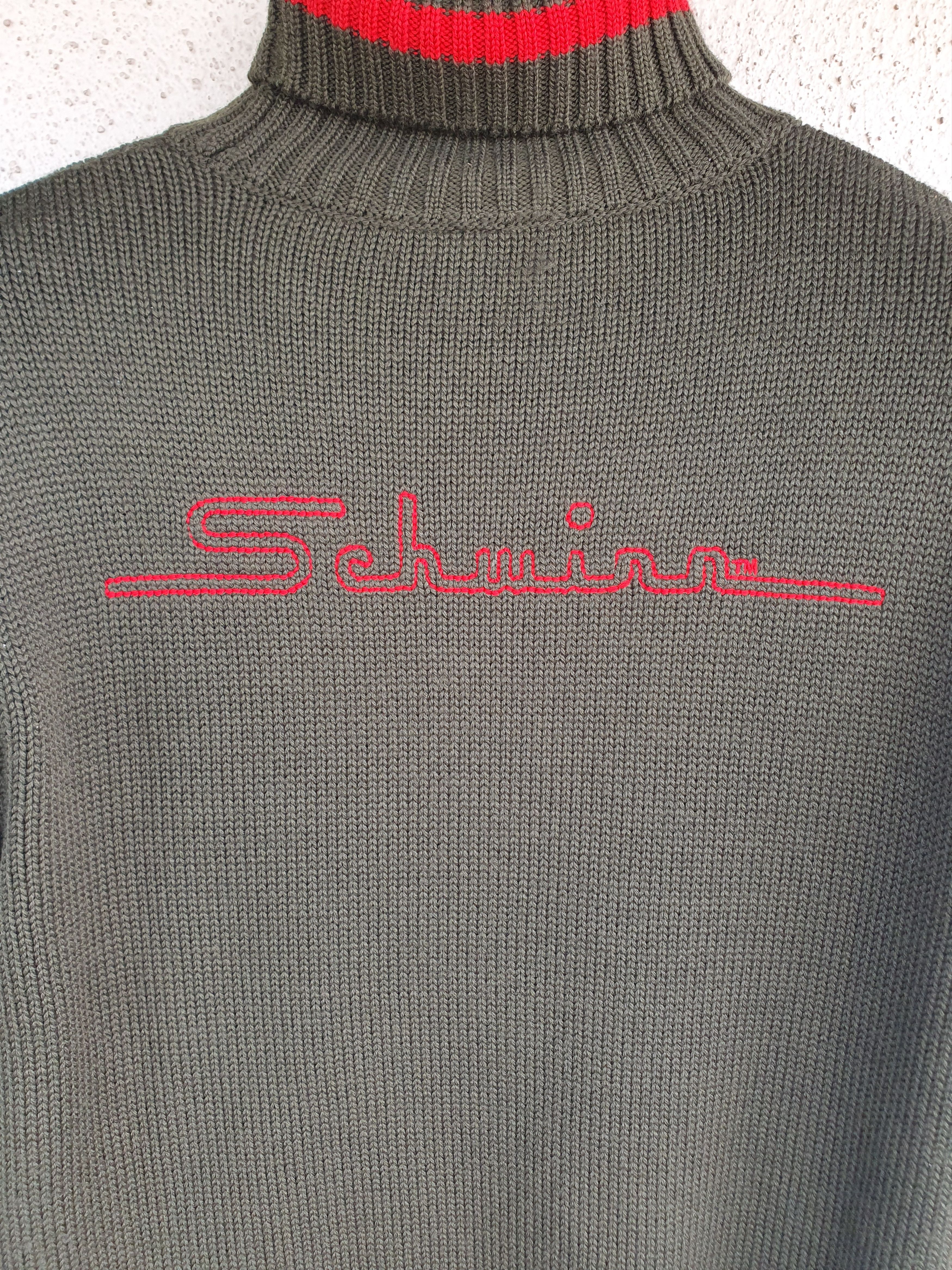 Swagger Schwinn Quality Turtleneck Sweater Spell Out Bike sz M Size US M / EU 48-50 / 2 - 3 Thumbnail