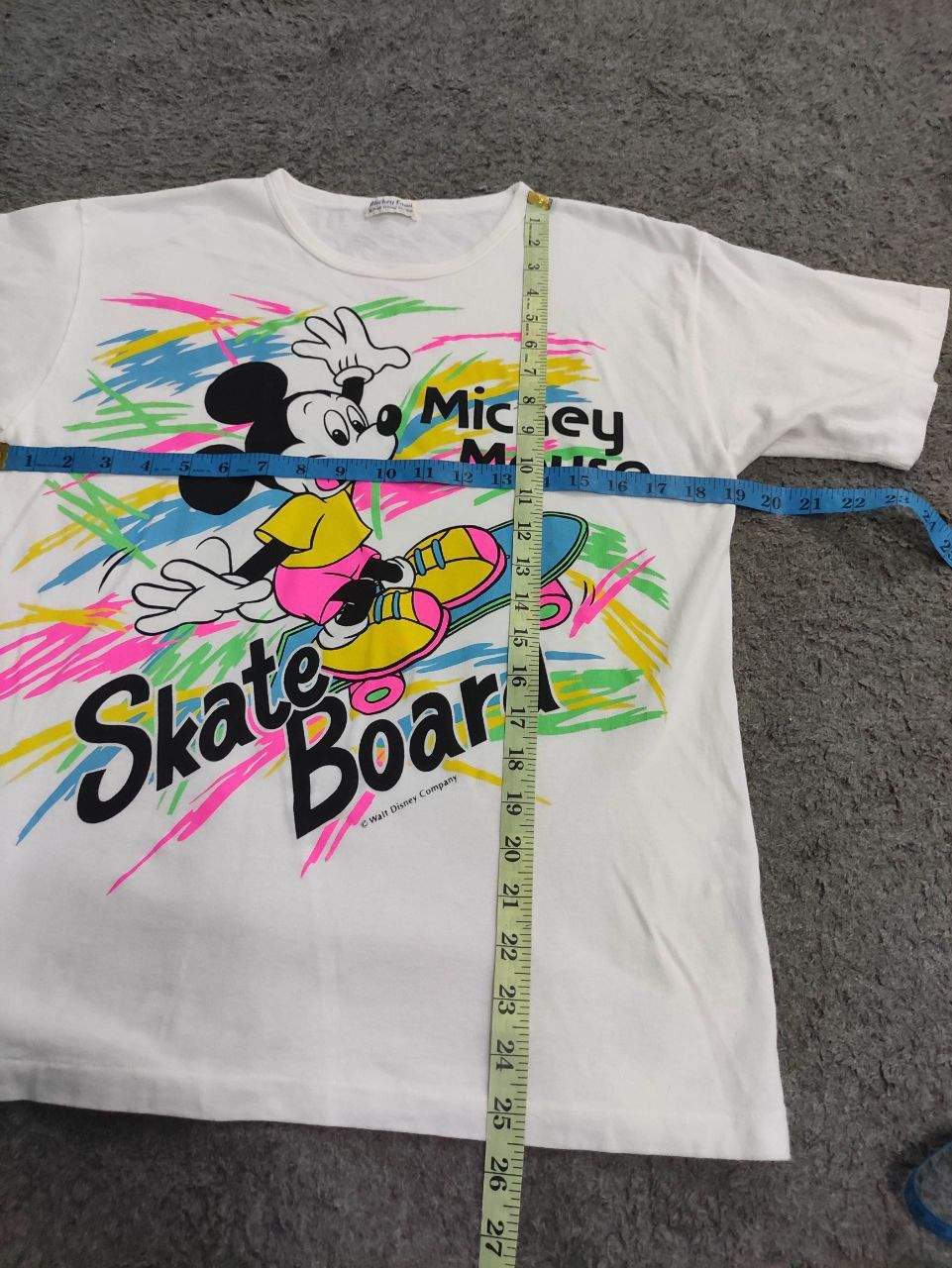 Disney Vintage Mickey Disney Calourfull Tee Tshirt Size US S / EU 44-46 / 1 - 8 Thumbnail