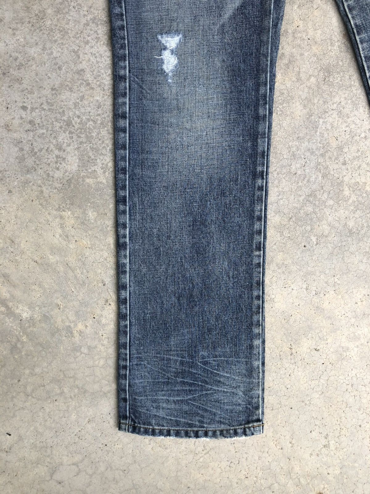 Marithe + Francois Girbaud Marithe Francois Girbaud Distressed Jeans Size US 30 / EU 46 - 6 Thumbnail