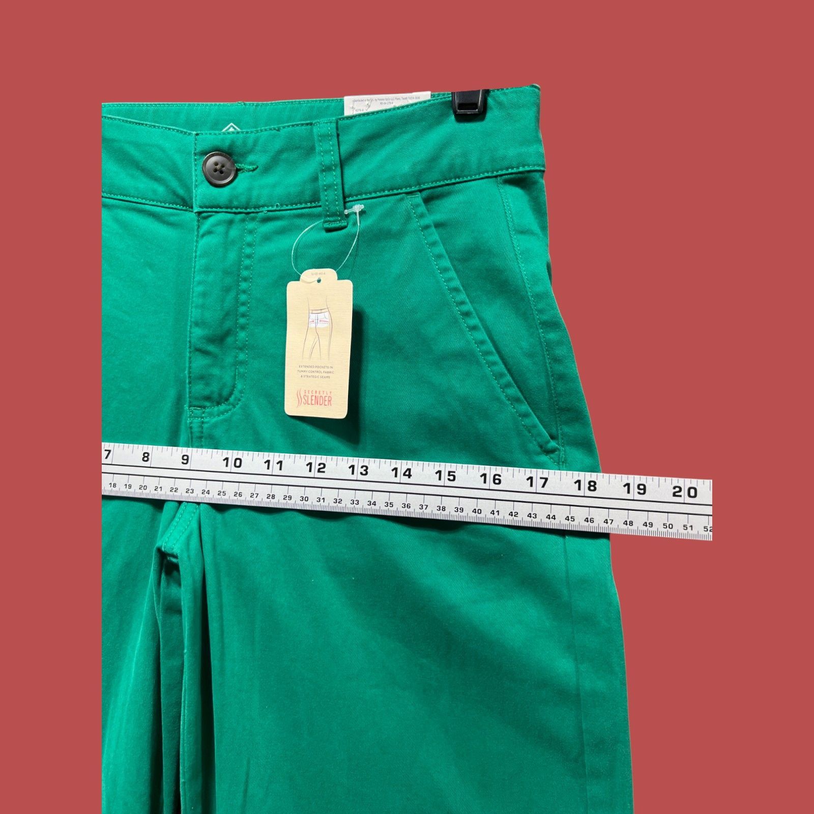Other St. John's Bay - Women's Wide Leg Pants - Mid Rise - Easy Fi Size 27" / US 4 / IT 40 - 4 Thumbnail