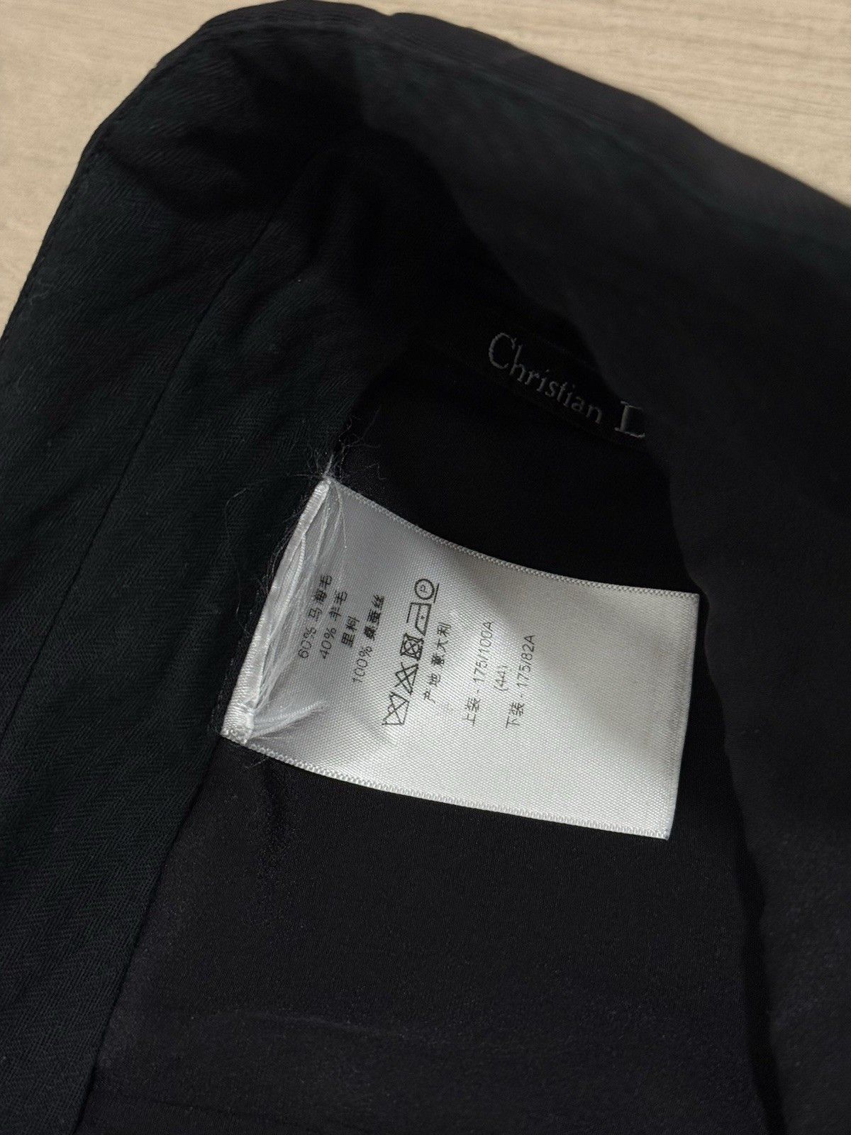 Dior Christian Dior Vintage Women Chino Mohair Wool Tapered Pants Size 30" / US 8 / IT 44 - 18 Thumbnail