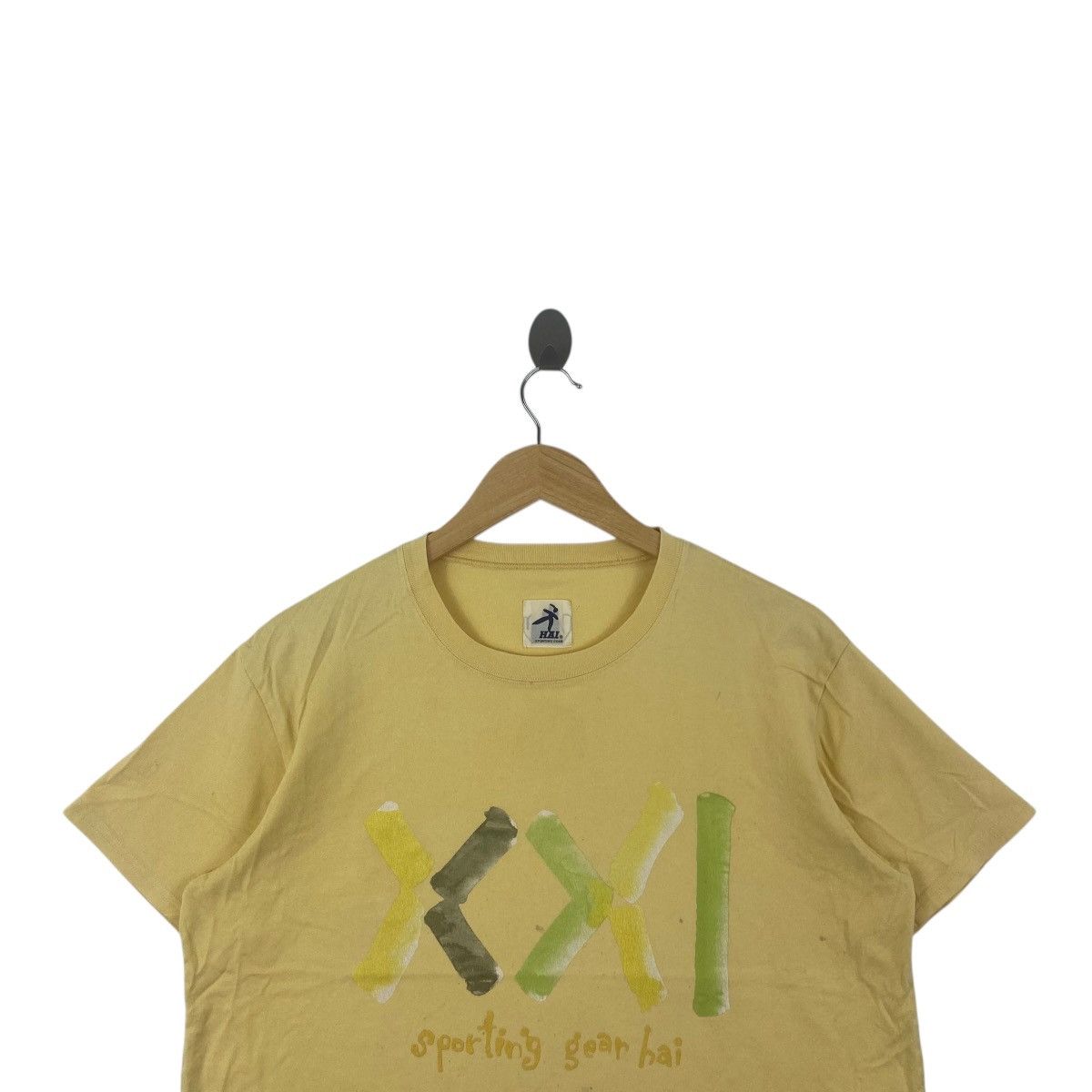 Issey Miyake Vintage HAI SPORTING GEAR Issey Miyake Distress Tee Shirt Size M / US 6-8 / IT 42-44 - 2 Thumbnail