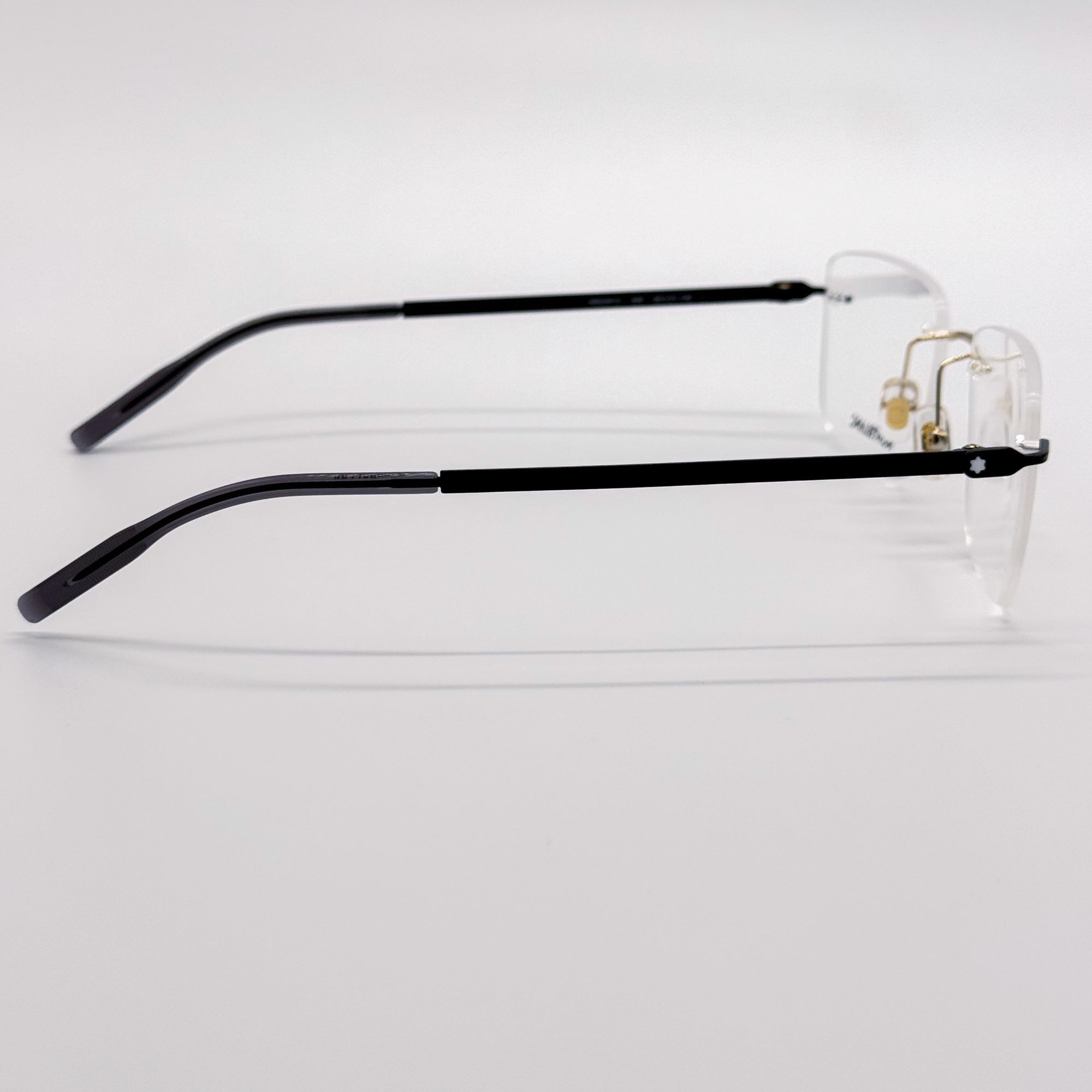 Montblanc NEW MONTBLANC EYEGLASSES MB0281O 006 BLACK MEN EYEWEAR Size ONE SIZE - 5 Thumbnail