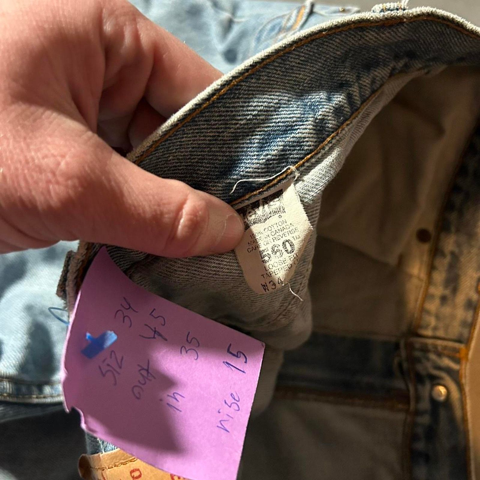 Levi's 90s levis 560 light Size US 34 / EU 50 - 4 Thumbnail