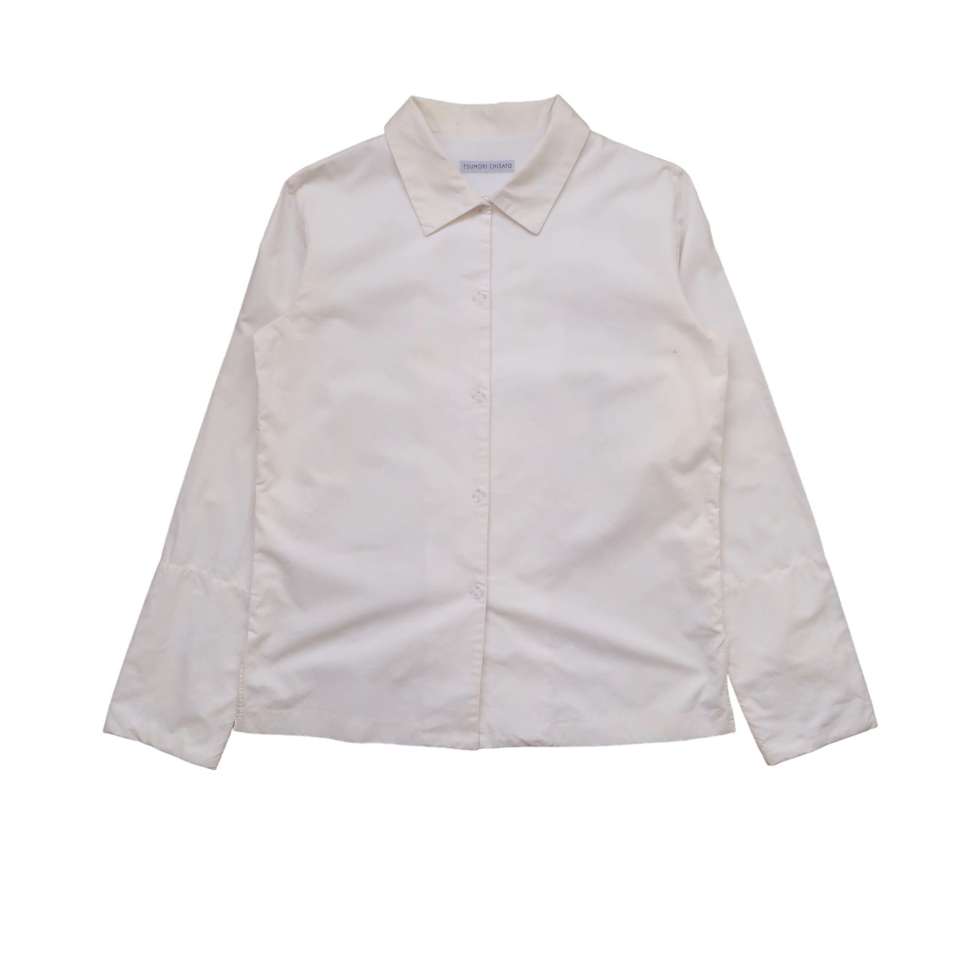 Vintage Tsumori Chisato White Shirt Button Up Snap Button