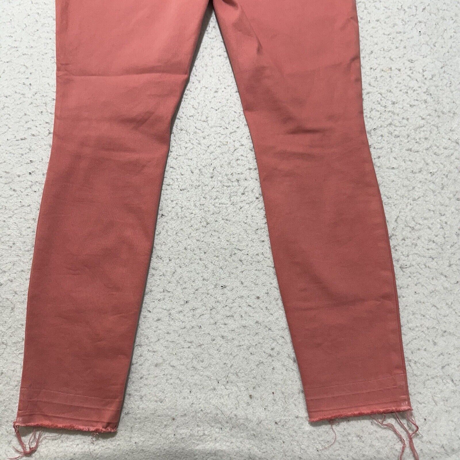 Old Navy Old Navy Rockstar 6 Mid Rise Pink Skinny Jeans 27" Inseam Size 28" / US 6 / IT 42 - 10 Thumbnail