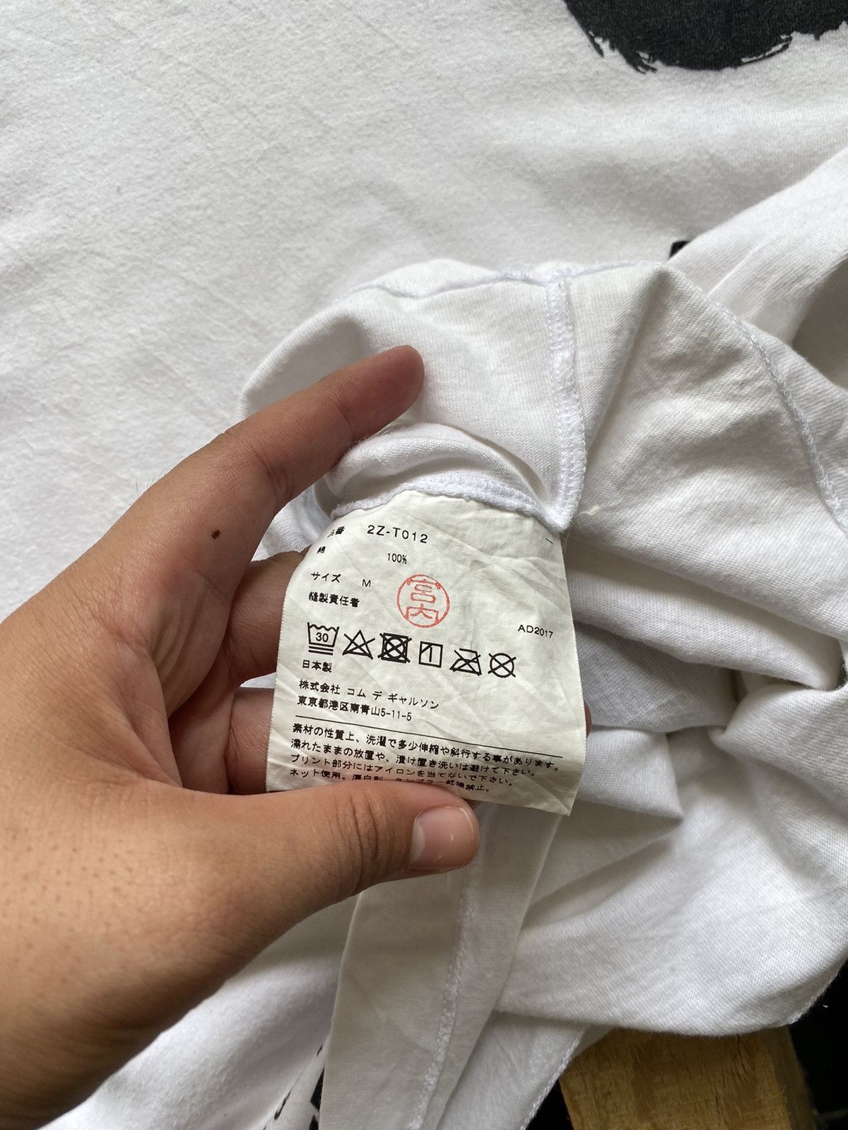 Comme des Garcons Rare Comme Des Garcons Pocket Tshirt Size US M / EU 48-50 / 2 - 5 Thumbnail