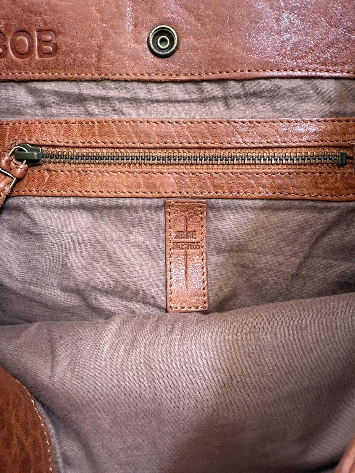 Jerome Dreyfuss Jerome Dreyfuss Bob handbag brown leather Size ONE SIZE - 4 Thumbnail
