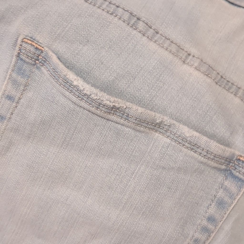Good American Good American Good Waist distressed Skinny Cropped Jean sz18 Size 40" / US 18 - 8 Thumbnail