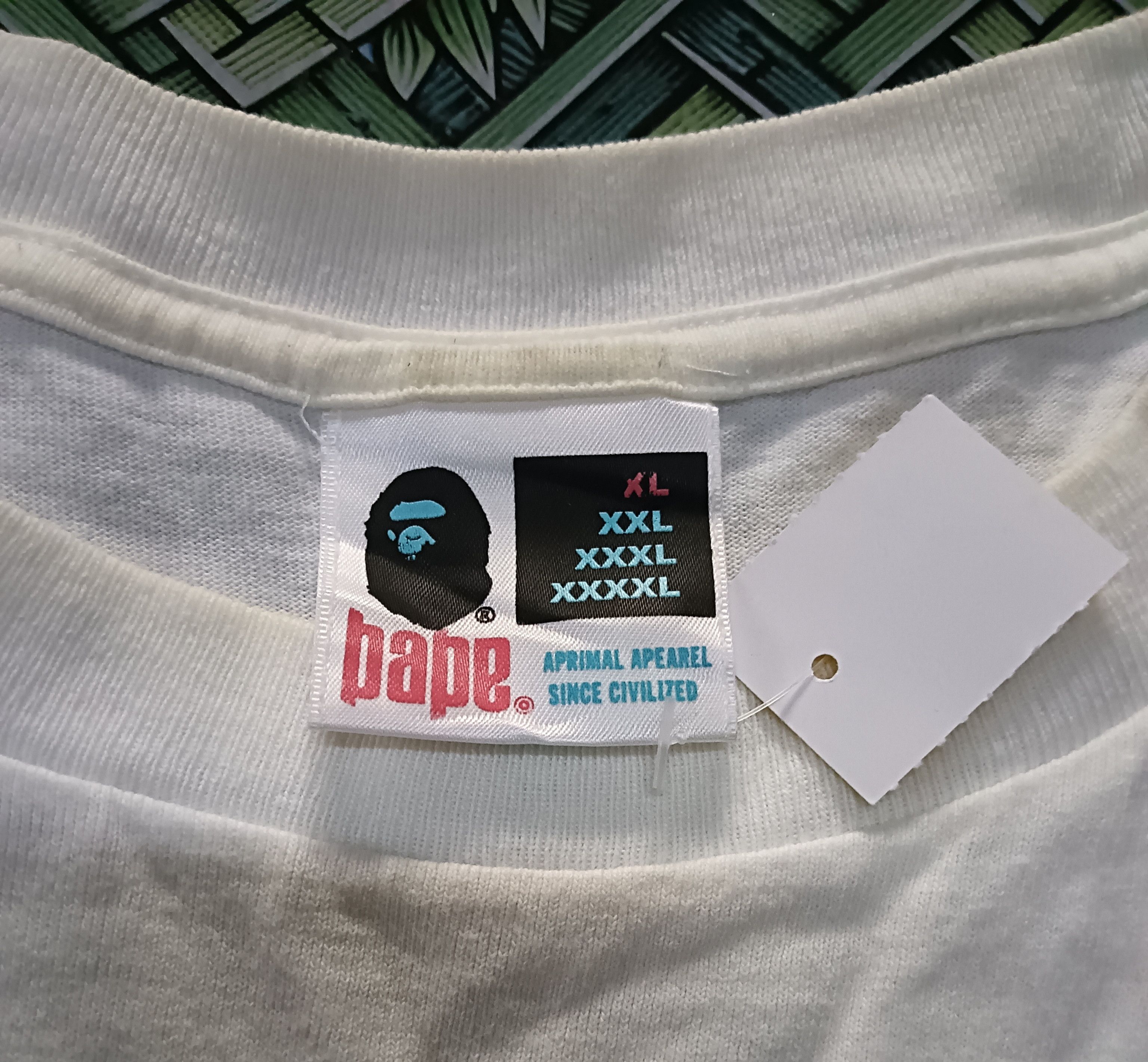 Bape Tshirt Bape Sta vintage Size US XL / EU 56 / 4 - 4 Thumbnail