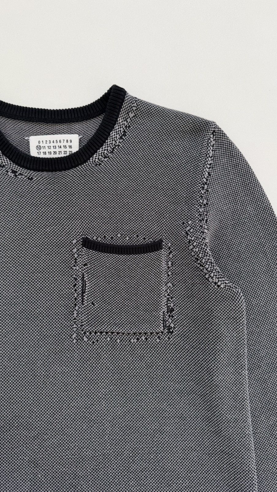 Maison Margiela S/S 15 ‘Destroyed Effect Weave’ Cotton Sweater Size US M / EU 48-50 / 2 - 6 Thumbnail