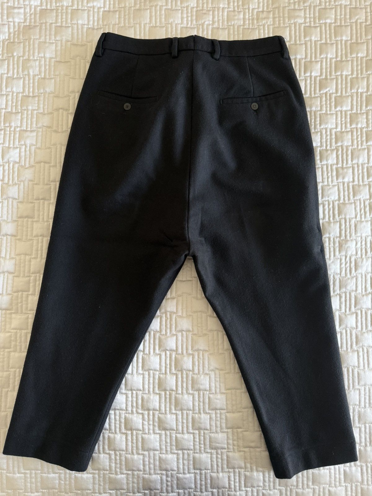 Rick Owens Rick Owens wool cropped pants Size US 31 - 2 Thumbnail