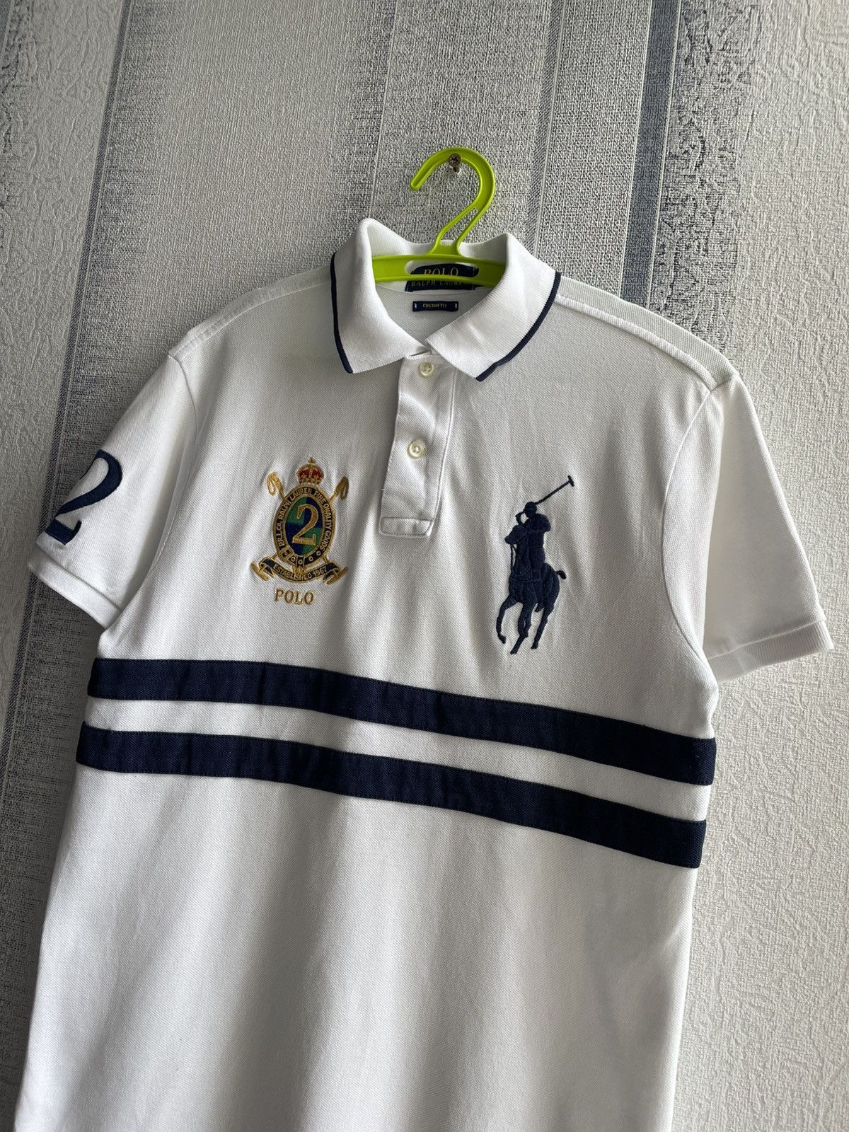 Polo Ralph Lauren Vintage Polo Ralph Lauren Big Logo mens Polo size S Size US S / EU 44-46 / 1 - 3 Thumbnail