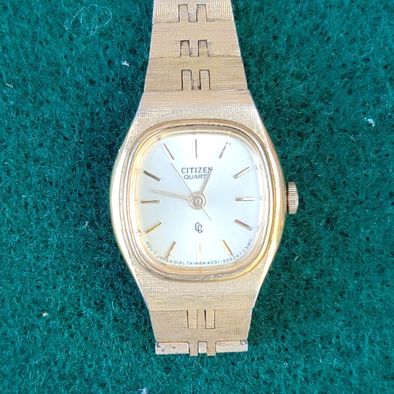 Citizen Vtg Citizen Gold Tone Watch Size ONE SIZE - 2 Thumbnail