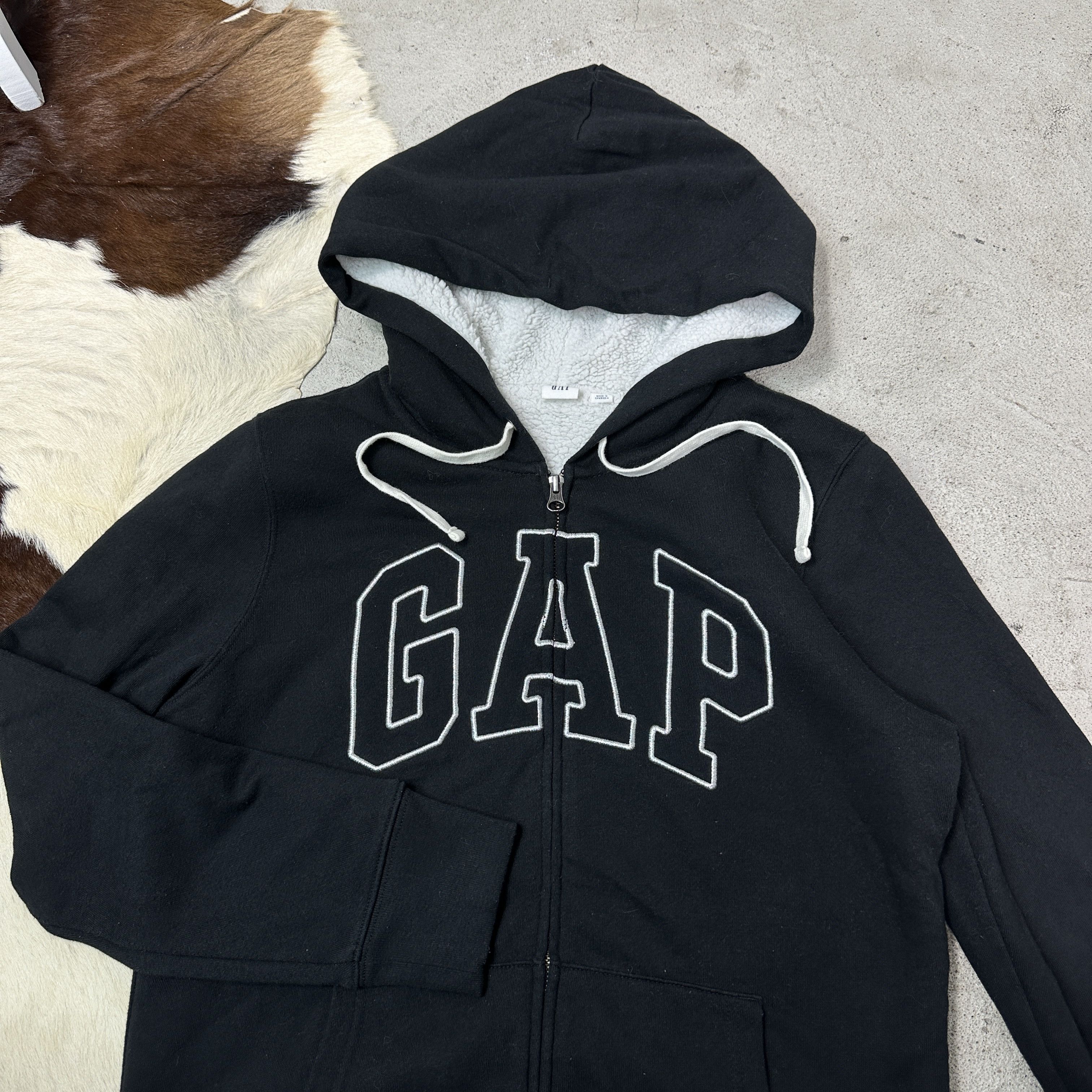 Gap Vintage Streetwear Gorpcore GAP Fleece Zip Hoodie Y2K Size US M / EU 48-50 / 2 - 4 Thumbnail