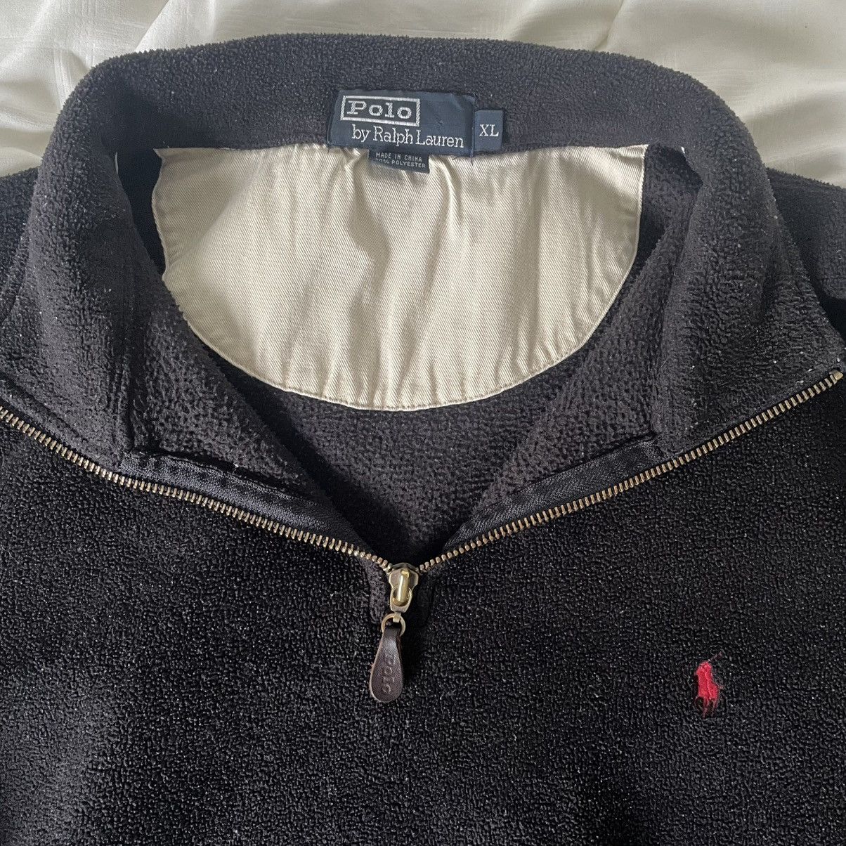 Polo Ralph Lauren Vintage Polo Ralph Lauren Quarter-Zip – Black – Size XL Size US XL / EU 56 / 4 - 5 Thumbnail