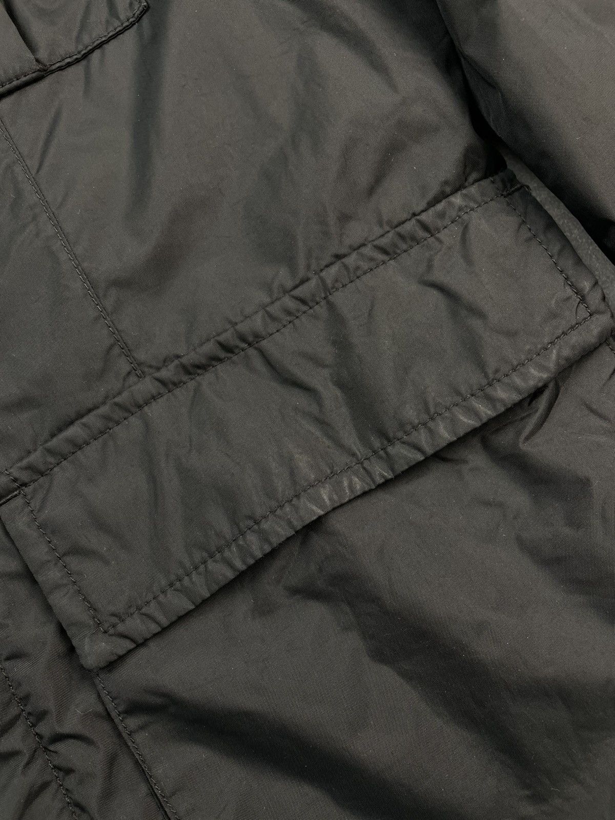 Prada Prada Shearling Collar Flight Jacket Black Tab Size US L / EU 52-54 / 3 - 5 Thumbnail