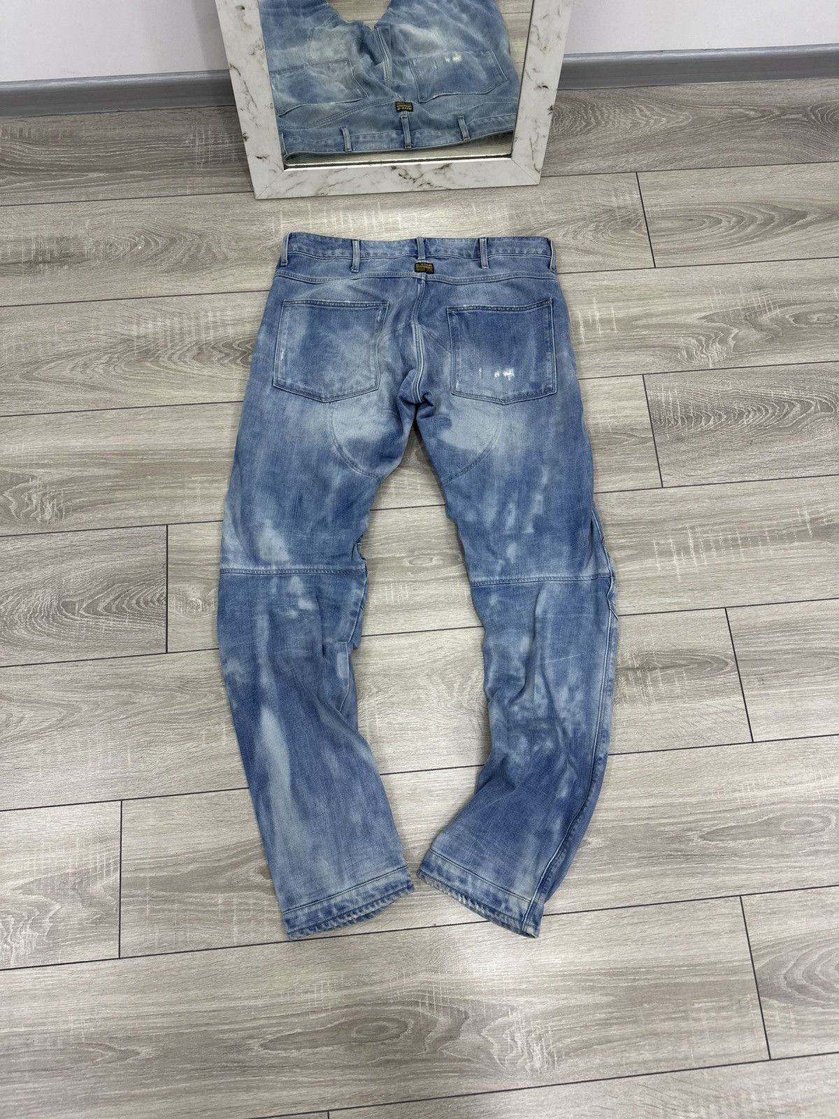 G-Star G-Star Raw Vintage Distressed Y2K Opium Avantgarde Jeans Size US 34 / EU 50 - 4 Thumbnail