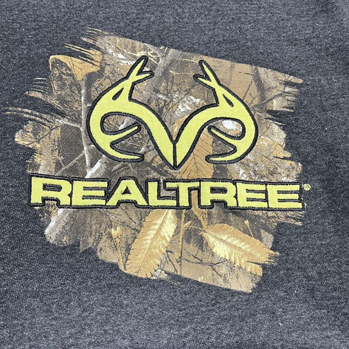 Realtree Realtree Grunge Skater Y2K Camo Gray Hoodie Sweatshirt Size US L / EU 52-54 / 3 - 5 Thumbnail