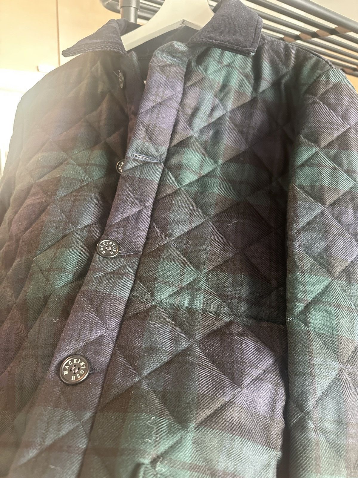 Mackintosh Blackwatch Quilted Jacket Size US L / EU 52-54 / 3 - 5 Thumbnail