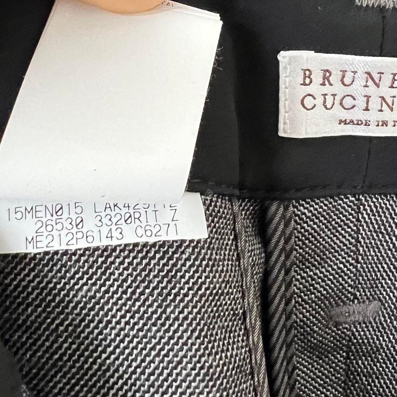 Brunello Cucinelli Brunello cucinelli grey trousers size Size US 28 / EU 44 - 6 Thumbnail