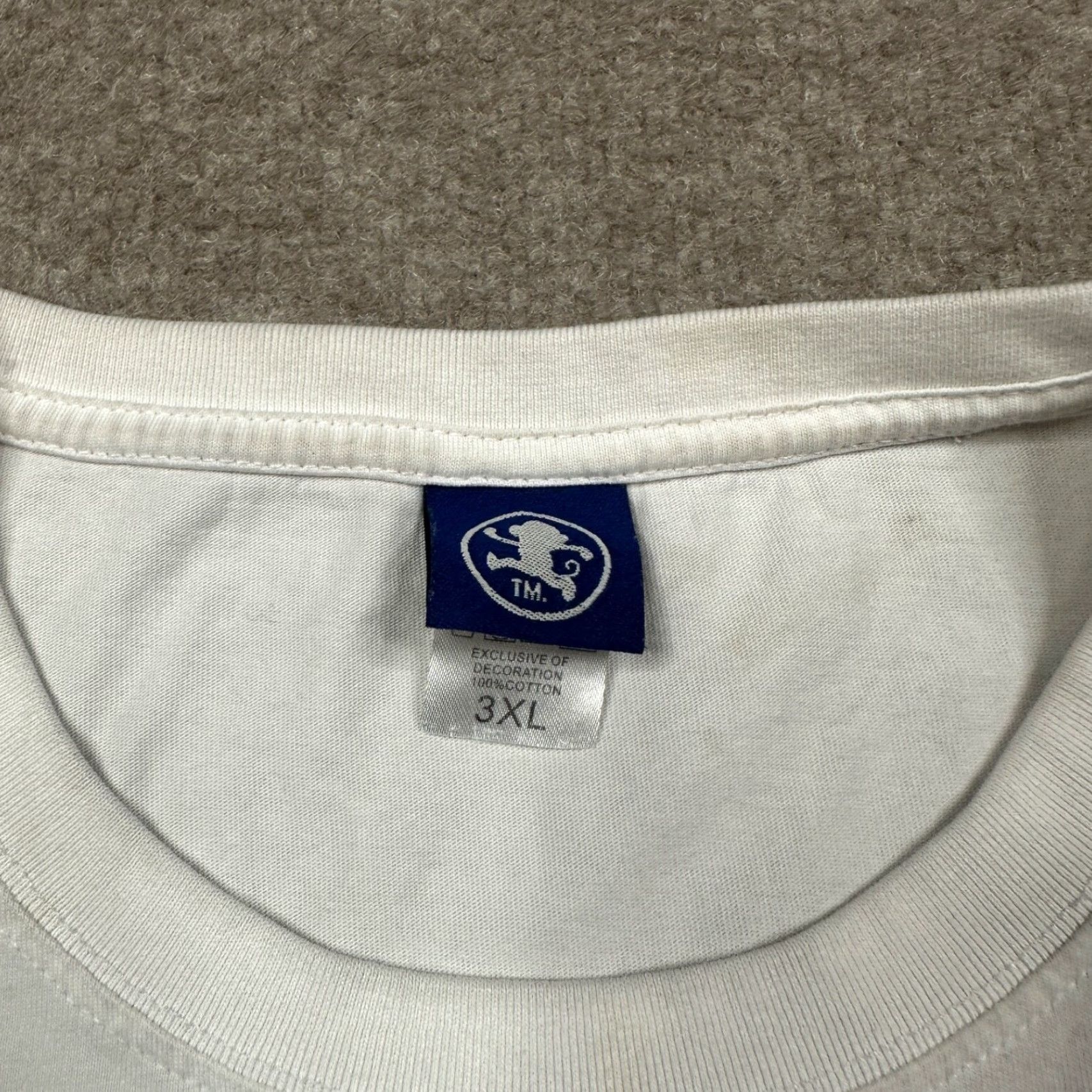 Vintage VINTAGE Go-Coo Shirt Mens 3XL White Short Sleeve USA VTG Graphic Size US XXL / EU 58 / 5 - 3 Thumbnail