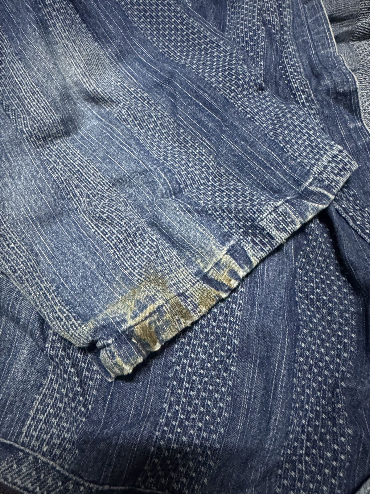 Japanese Brand × Vintage Vintage Japan Indigo fabric outerwear Size US XL / EU 56 / 4 - 2 Thumbnail