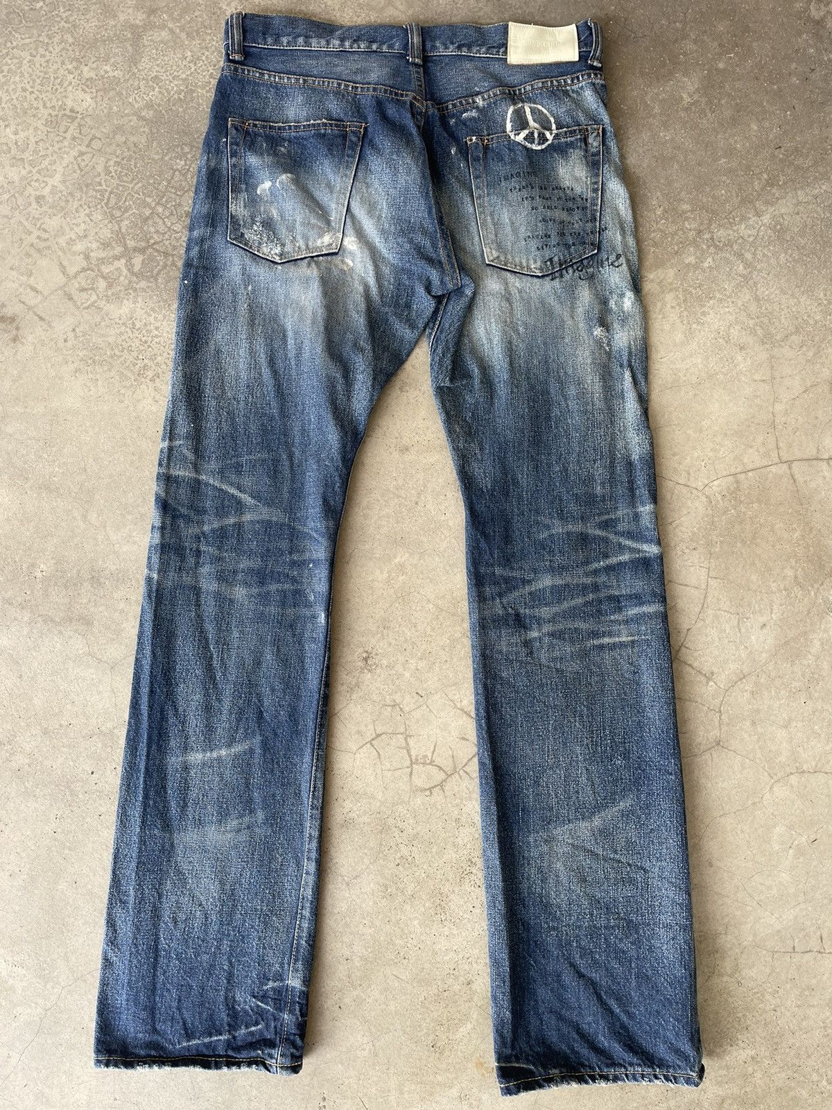 Japanese Brand Vintage Lost Angel Japan Selvedge Denim Size US 34 / EU 50 - 3 Thumbnail